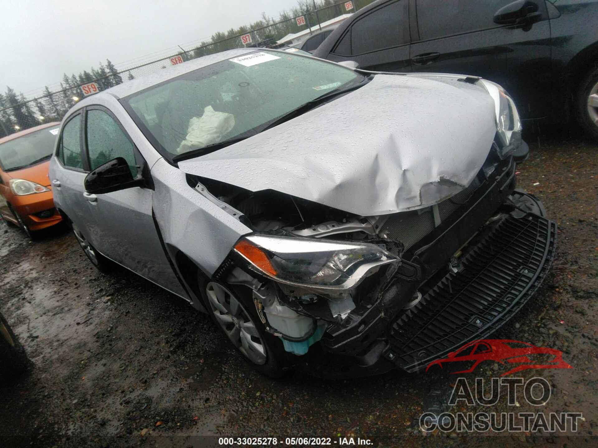 TOYOTA COROLLA 2016 - 2T1BURHE0GC655468