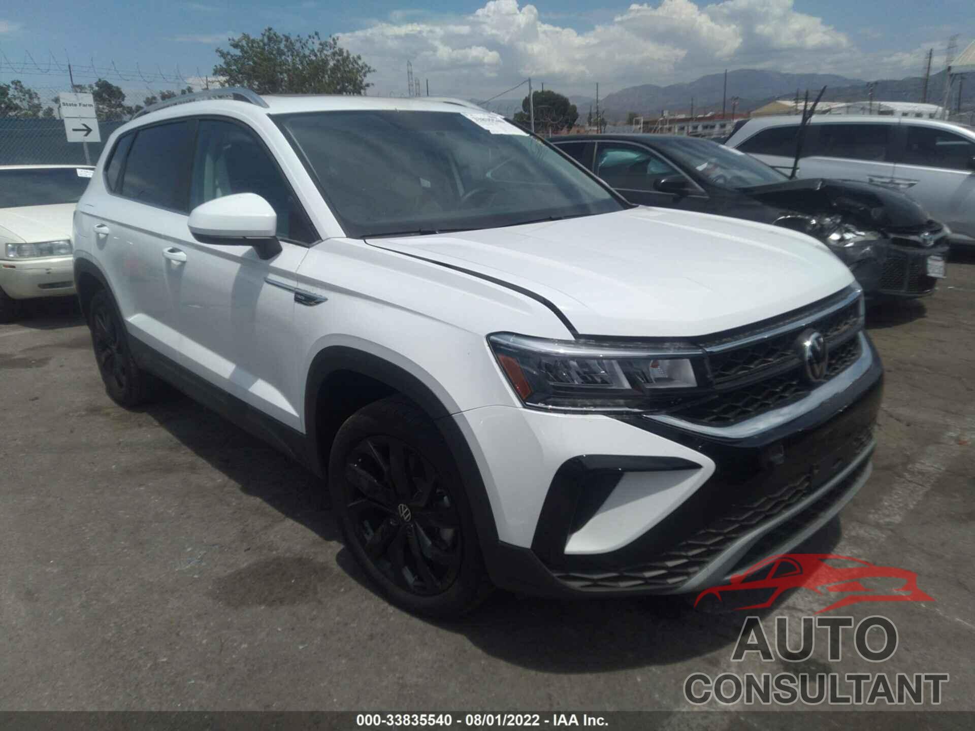 VOLKSWAGEN TAOS 2022 - 3VVTX7B24NM006759