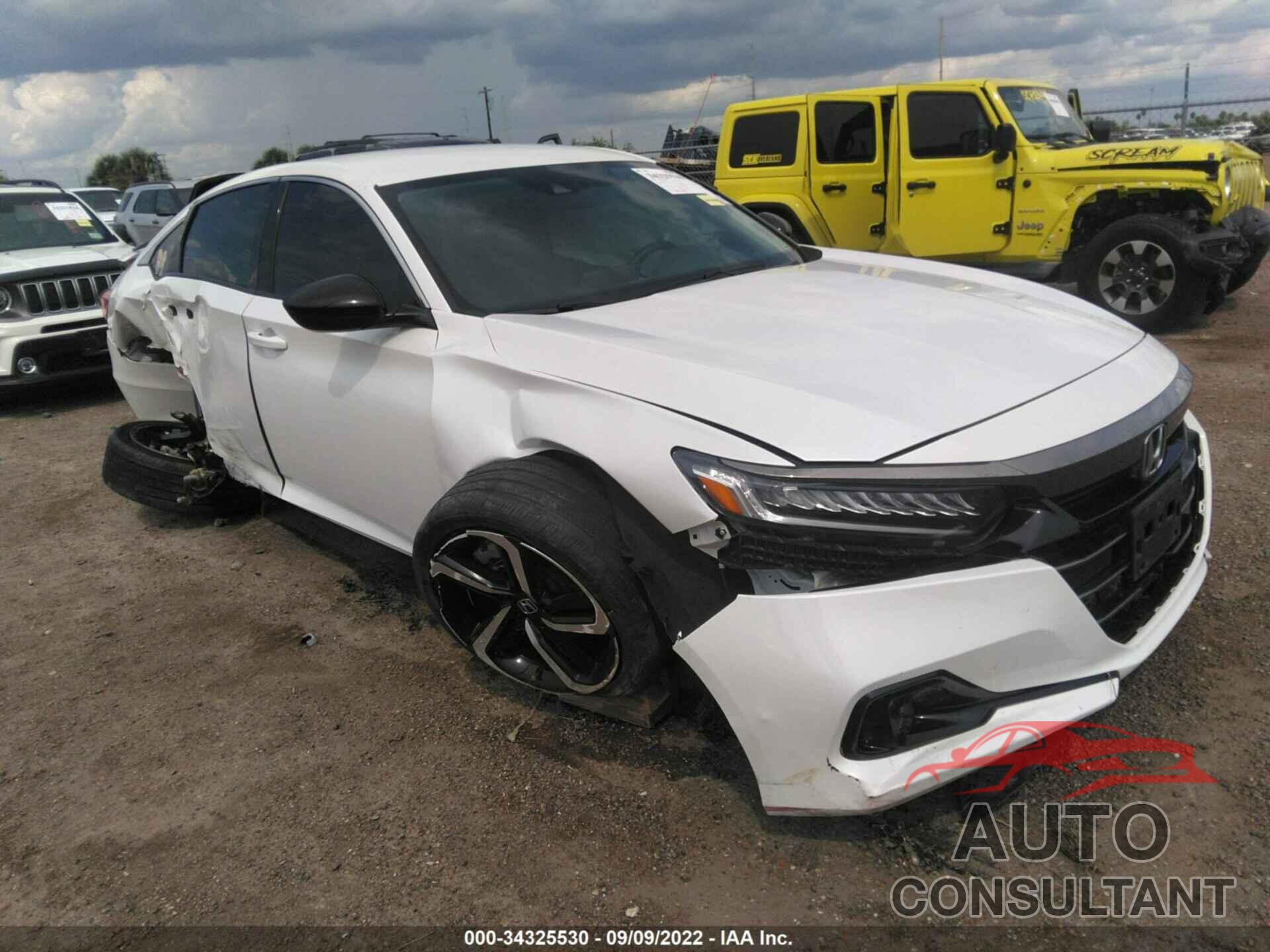 HONDA ACCORD SEDAN 2021 - 1HGCV1F45MA071453