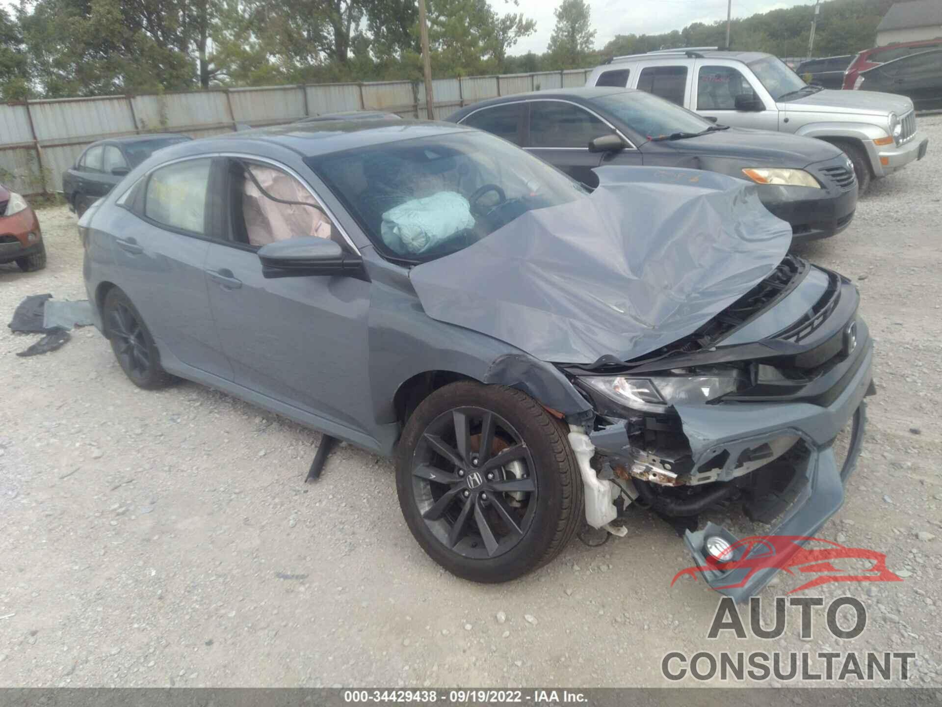 HONDA CIVIC HATCHBACK 2021 - SHHFK7H6XMU208673