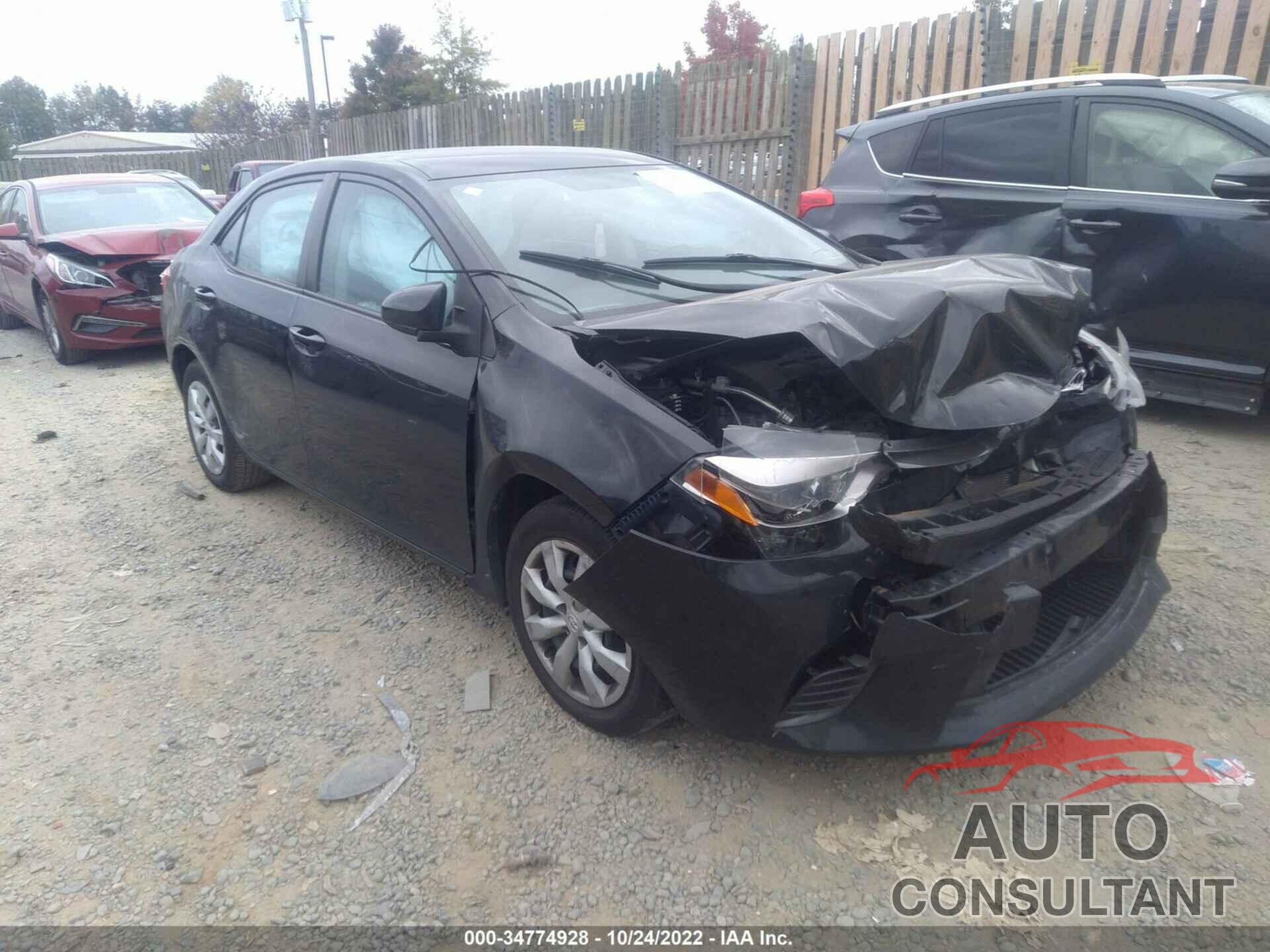 TOYOTA COROLLA 2015 - 2T1BURHE8FC453850