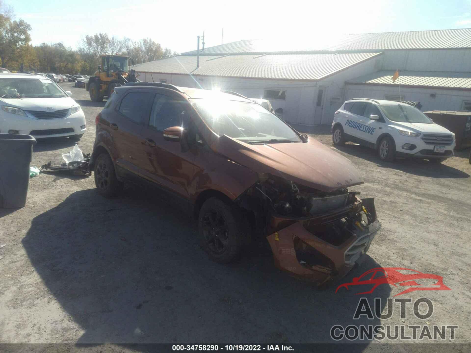 FORD ECOSPORT 2020 - MAJ6S3GL0LC335953