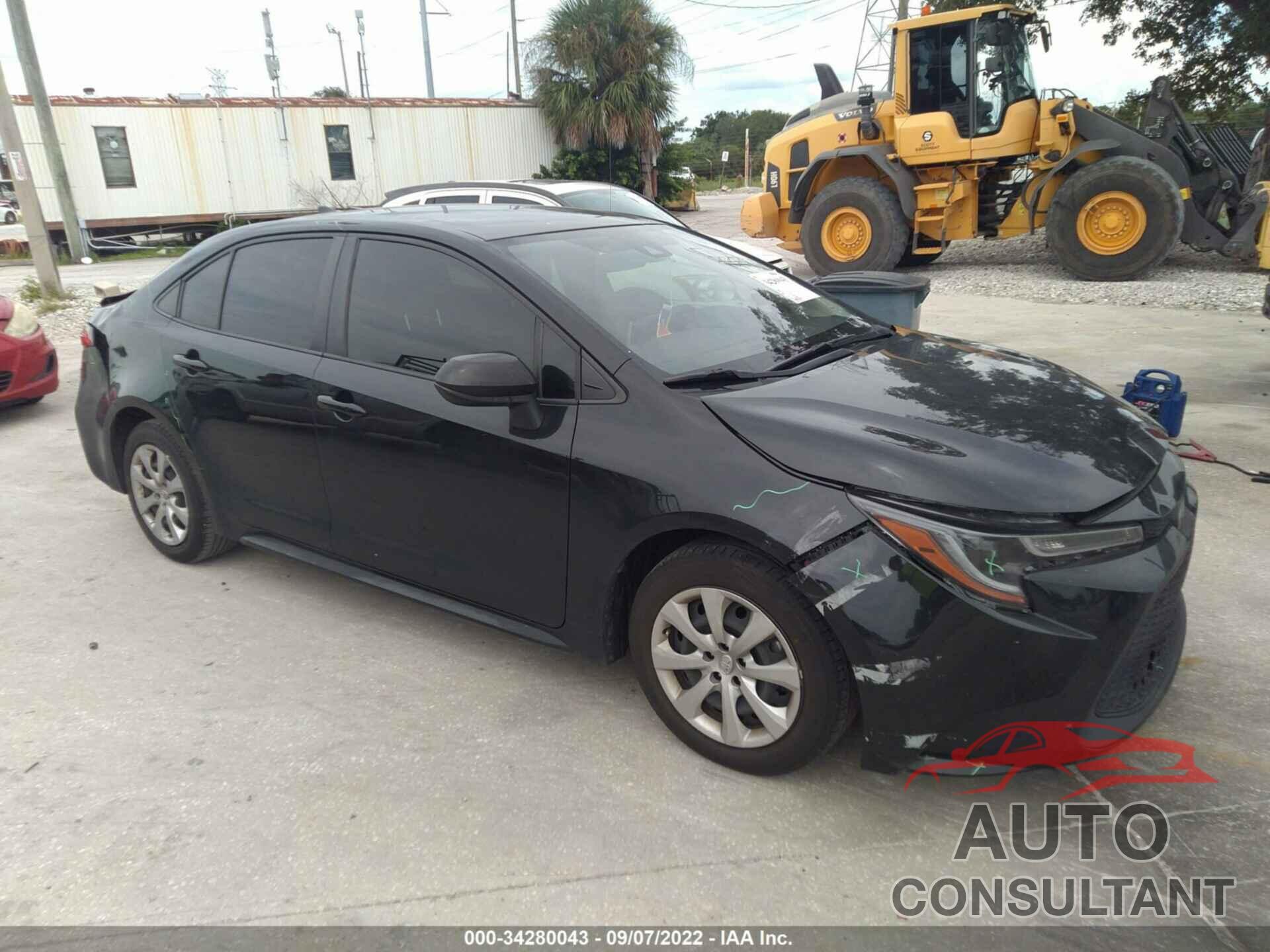 TOYOTA COROLLA 2021 - JTDEPMAE7MJ119487