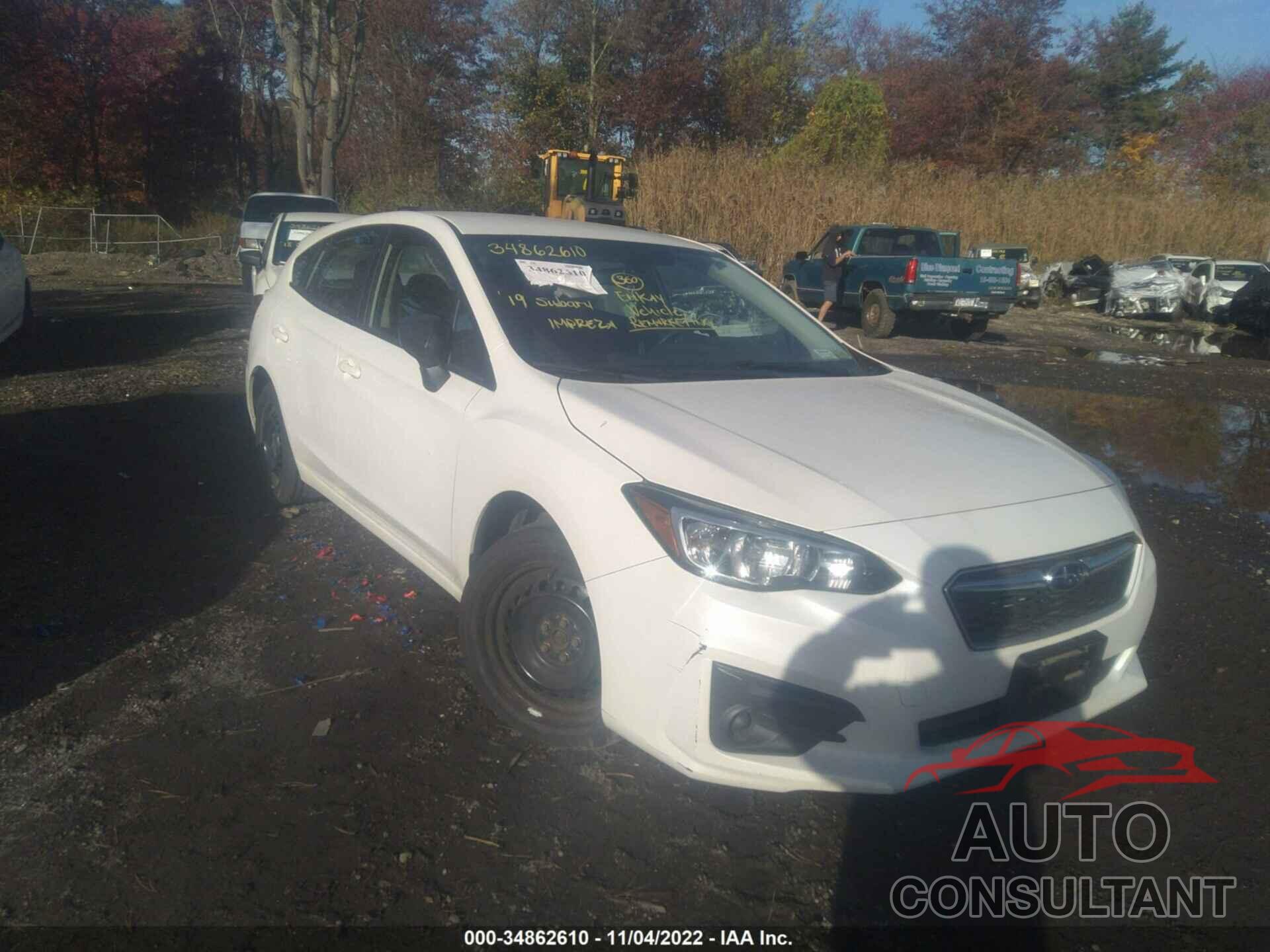 SUBARU IMPREZA 2019 - 4S3GTAA6XK3706280