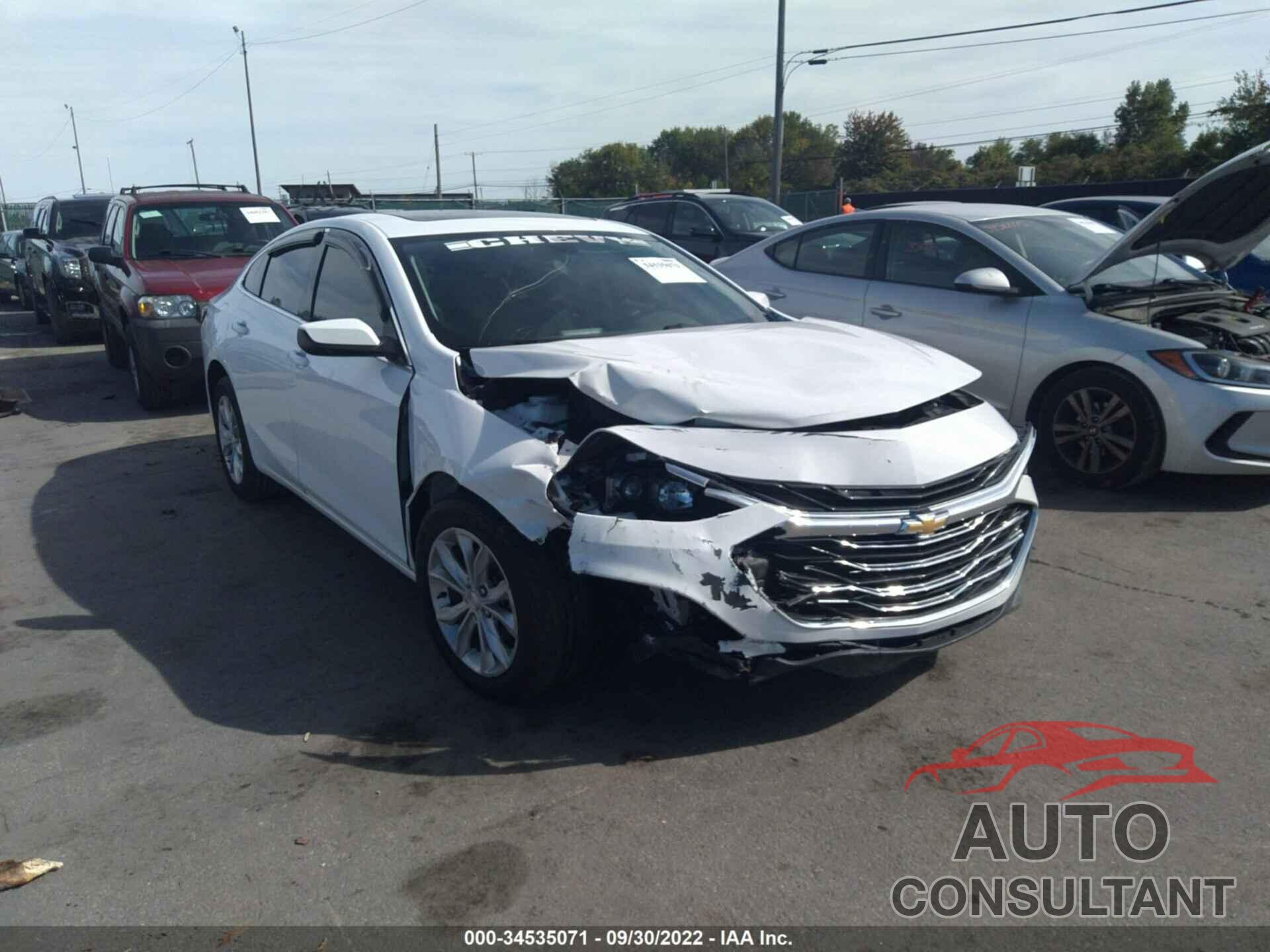 CHEVROLET MALIBU 2020 - 1G1ZD5ST3LF036856