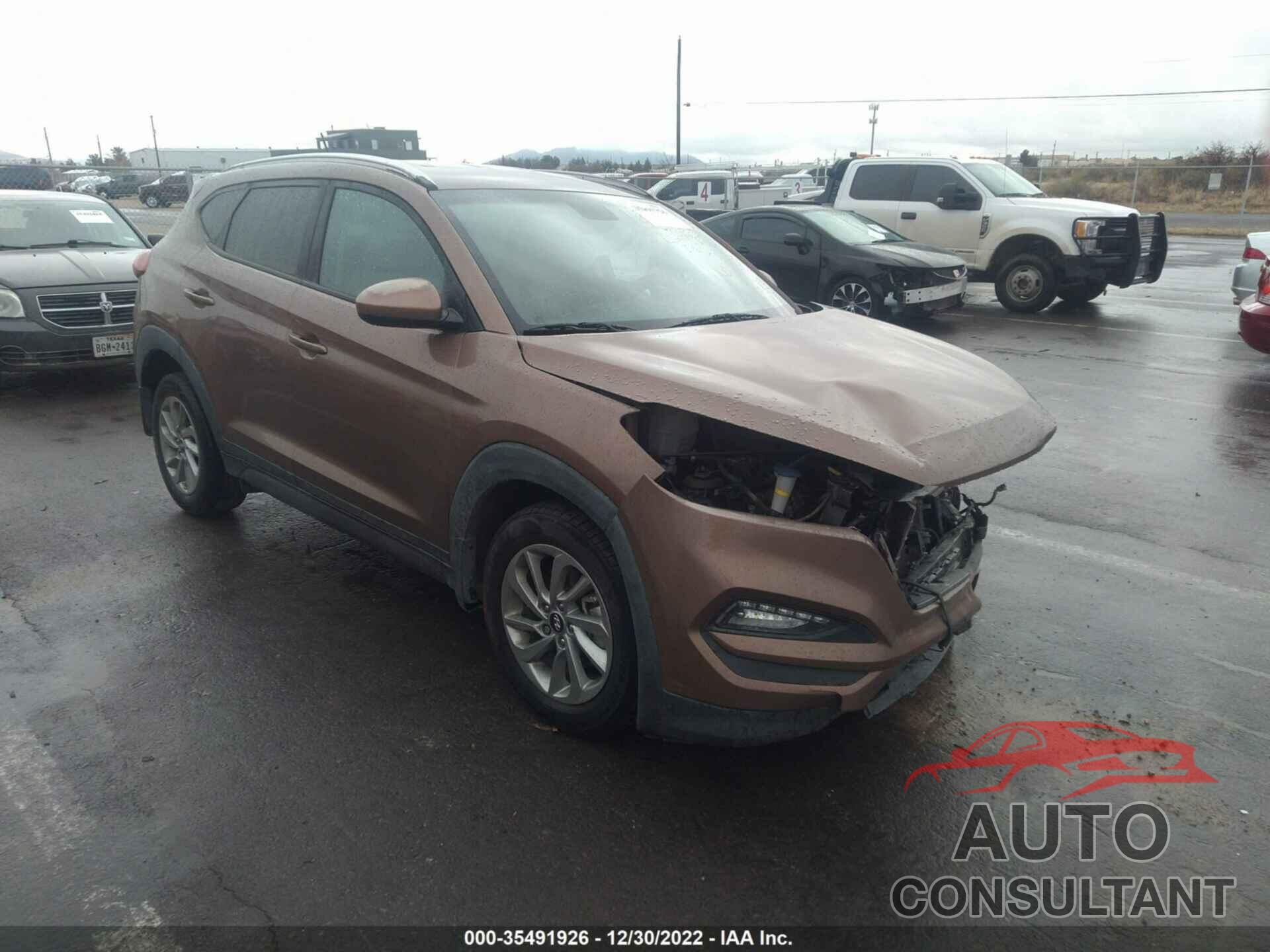 HYUNDAI TUCSON 2016 - KM8J33A42GU186945