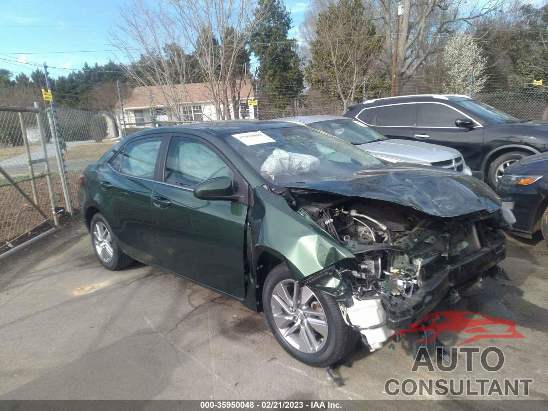TOYOTA COROLLA 2016 - 2T1BPRHE5GC568978