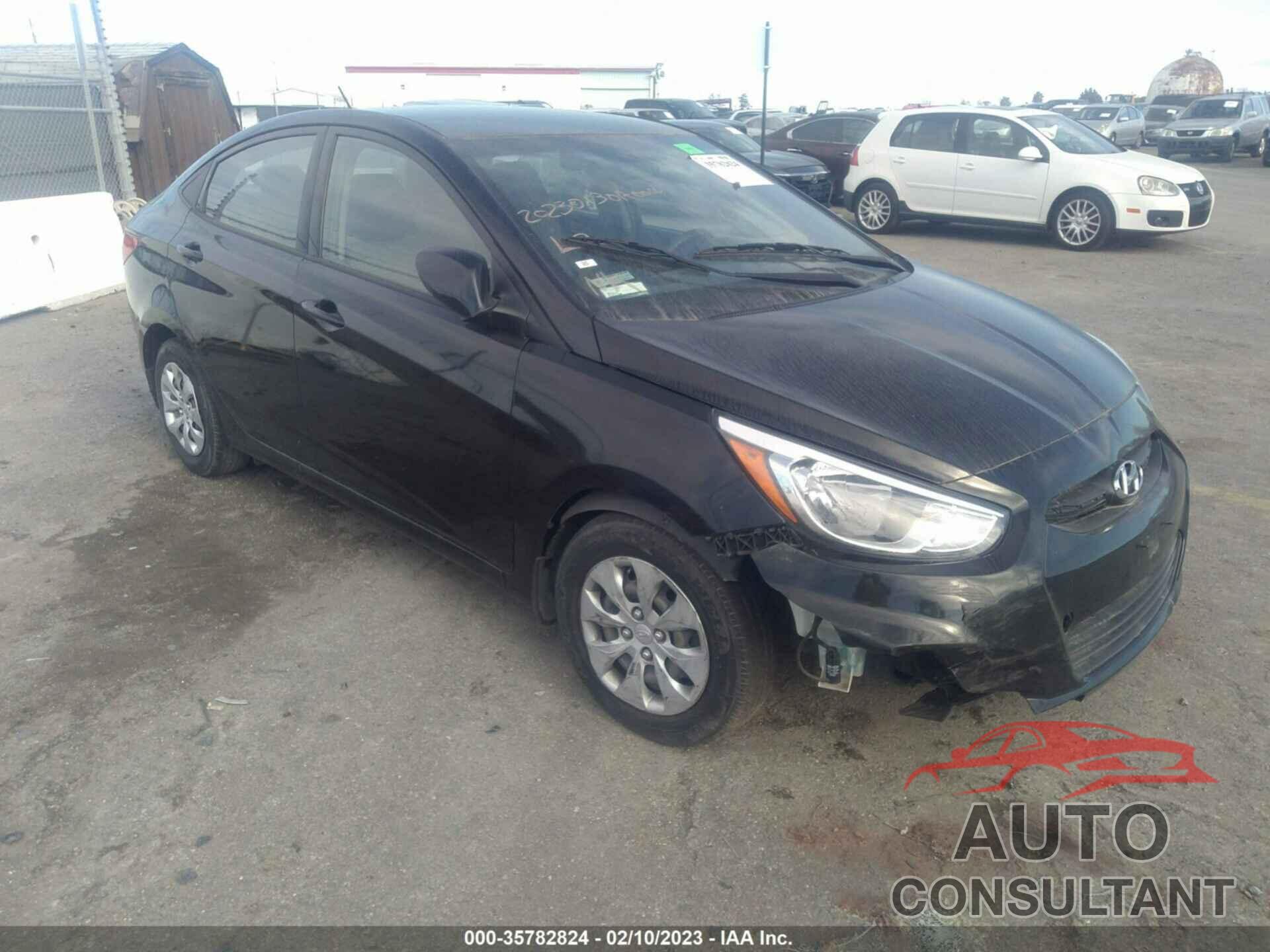 HYUNDAI ACCENT 2016 - KMHCT4AE6GU151915