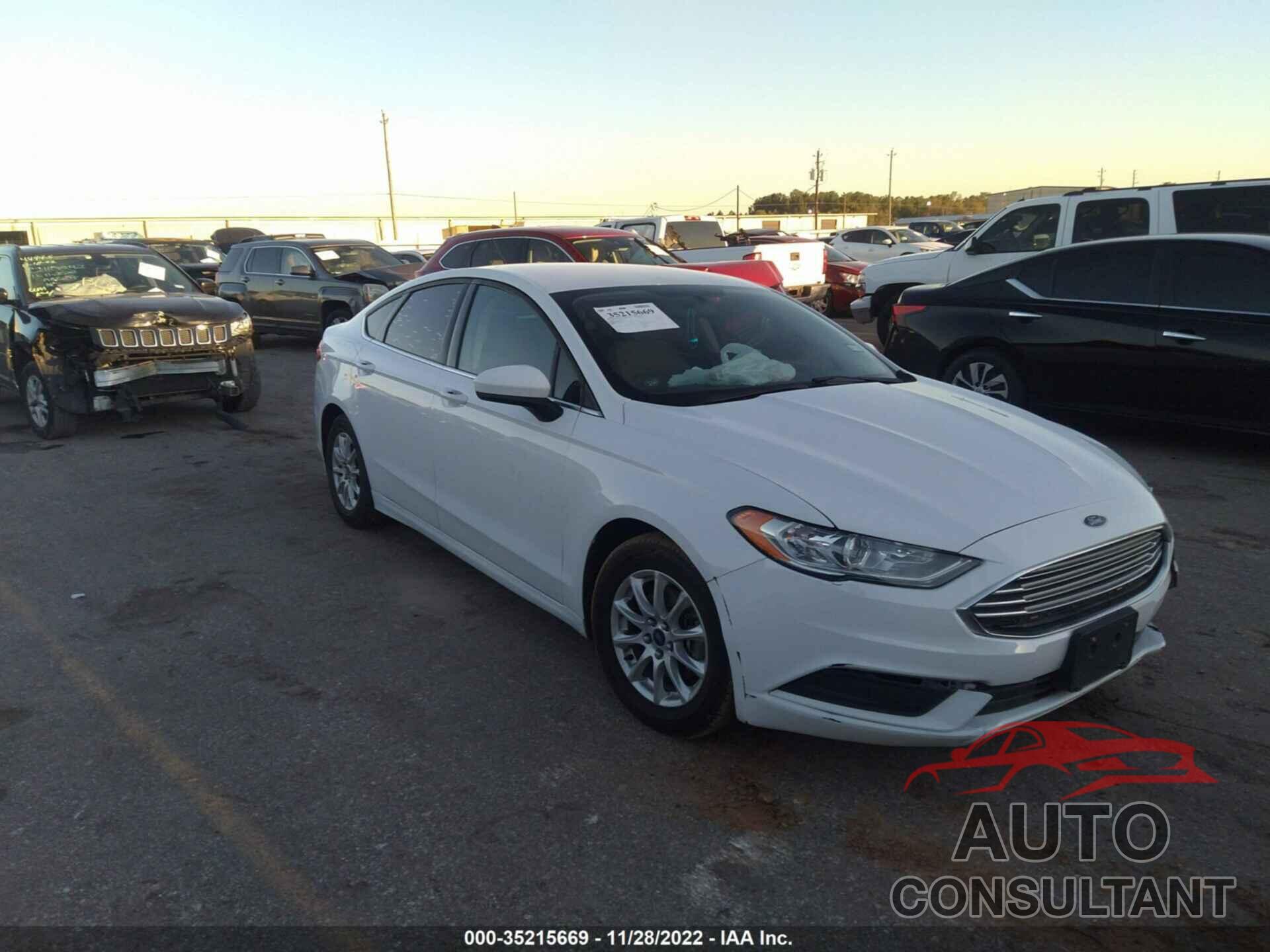 FORD FUSION 2017 - 3FA6P0G73HR178575