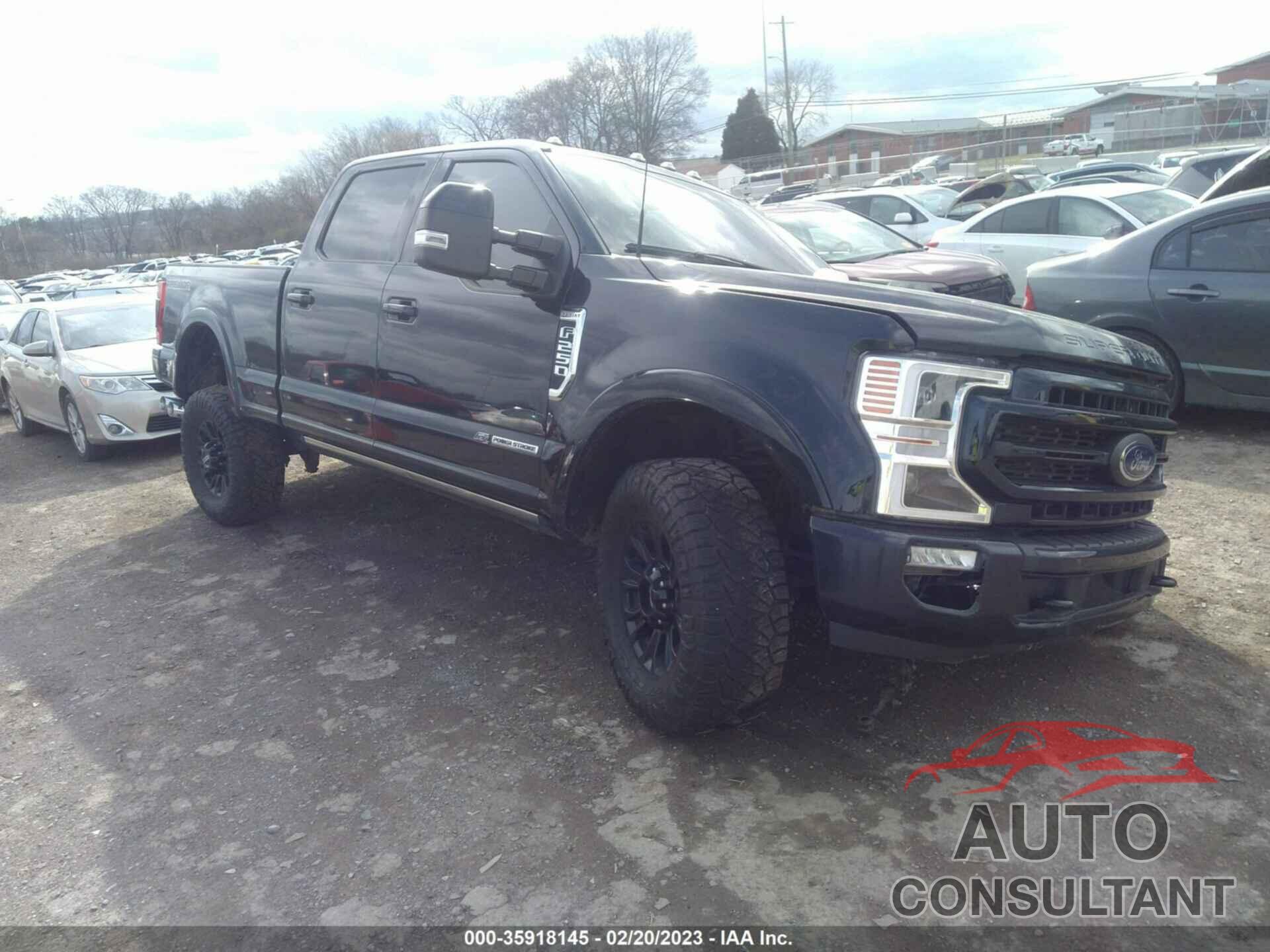 FORD SUPER DUTY F-250 SRW 2022 - 1FT8W2BT5NED10398