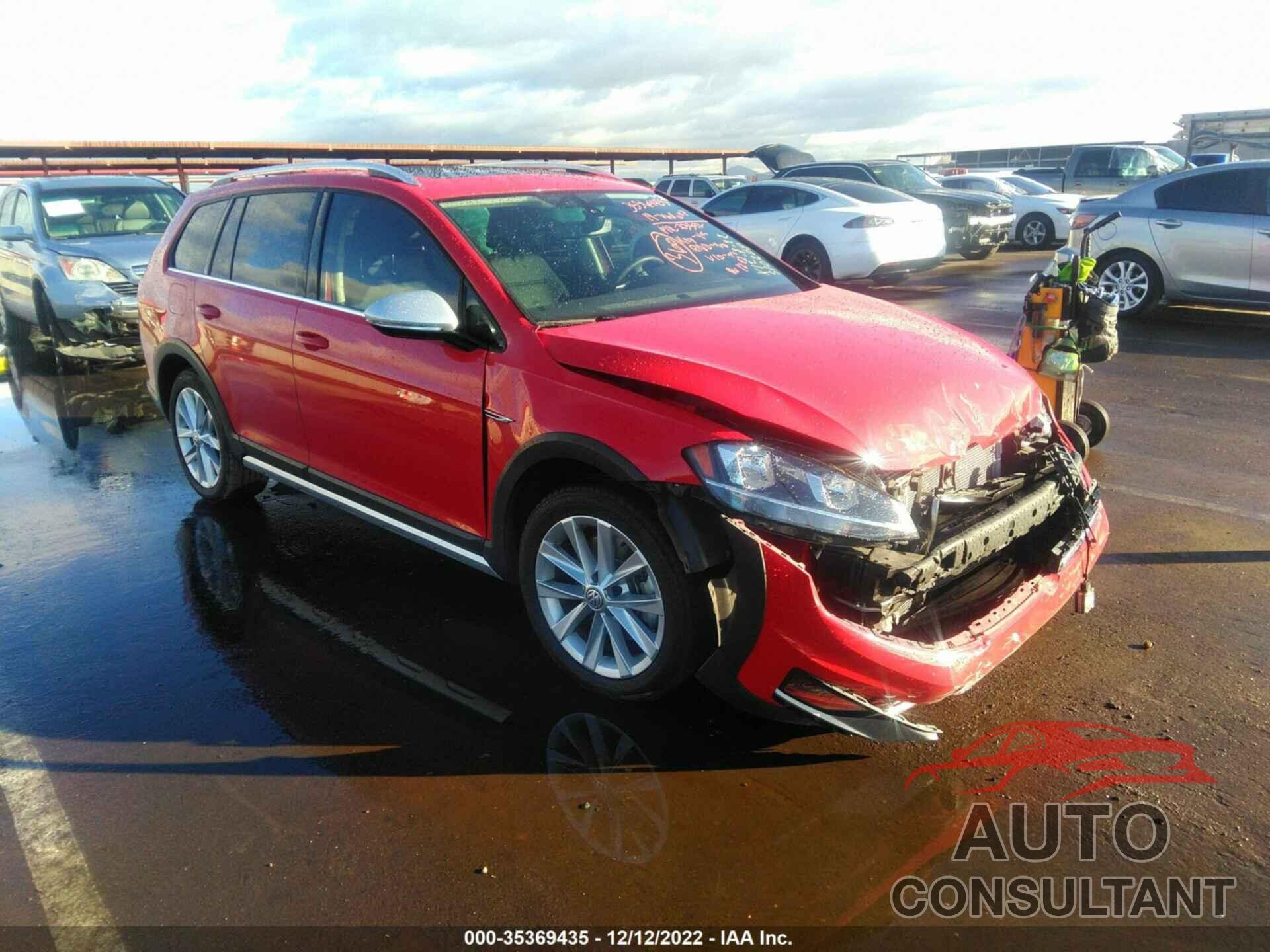 VOLKSWAGEN GOLF ALLTRACK 2019 - 3VWH17AU7KM510269
