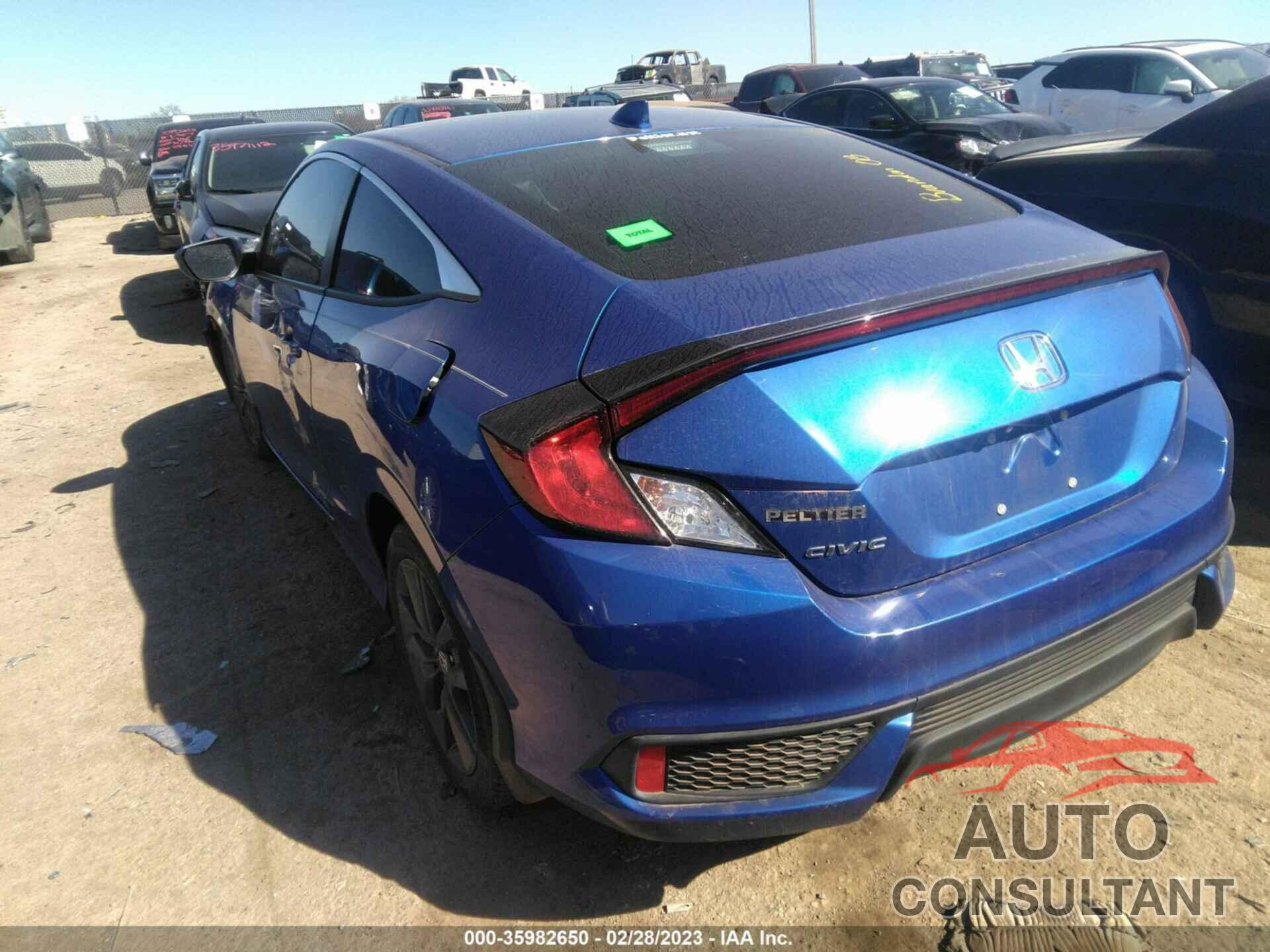 HONDA CIVIC COUPE 2019 - 2HGFC3B35KH353764