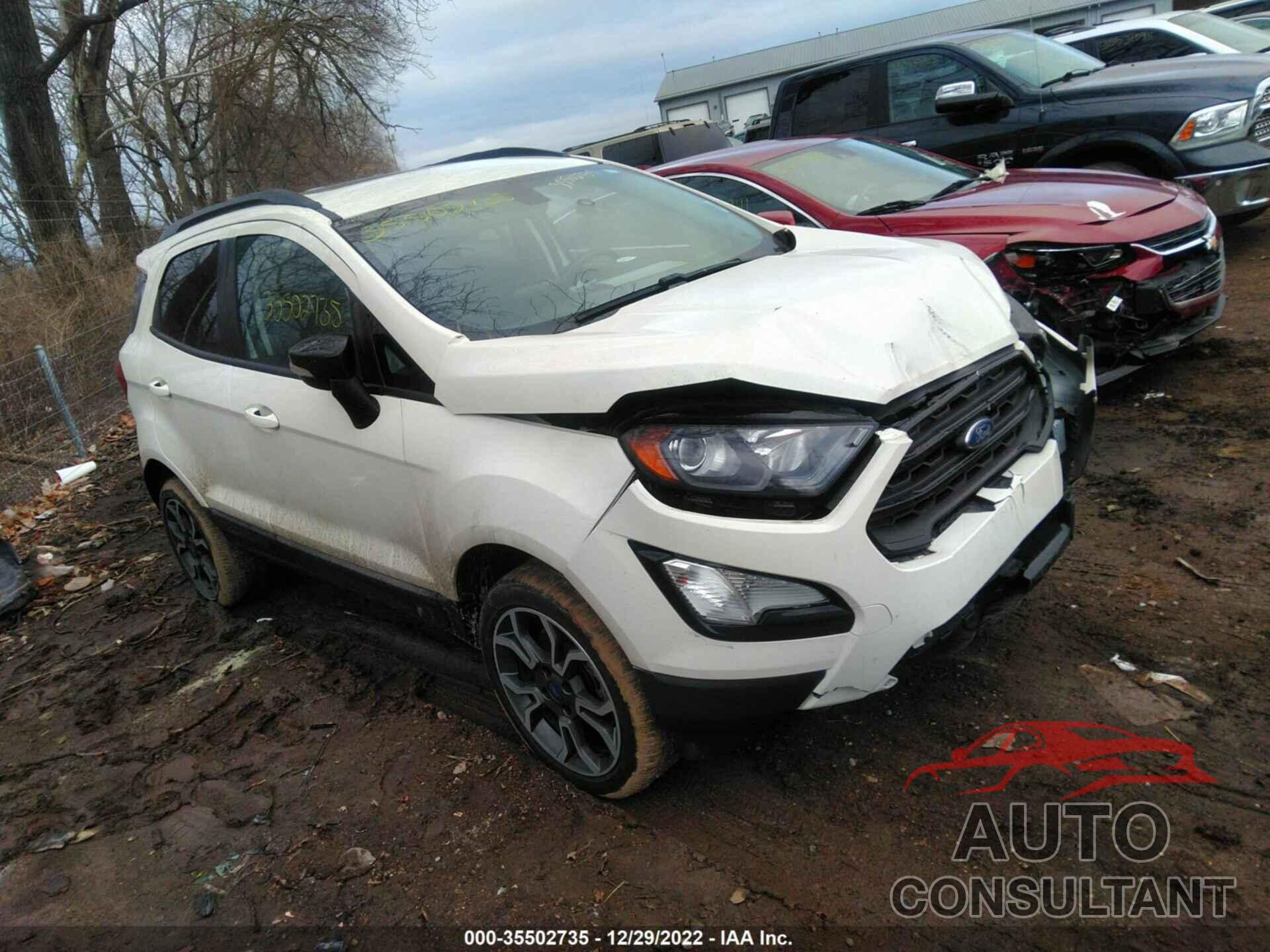 FORD ECOSPORT 2020 - MAJ6S3JL8LC348944