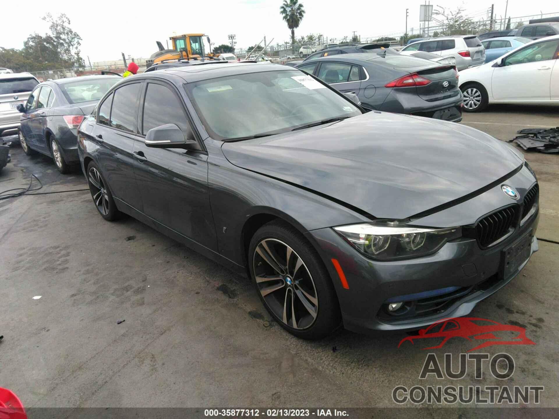 BMW 3 SERIES 2018 - WBA8E1C53JA756710