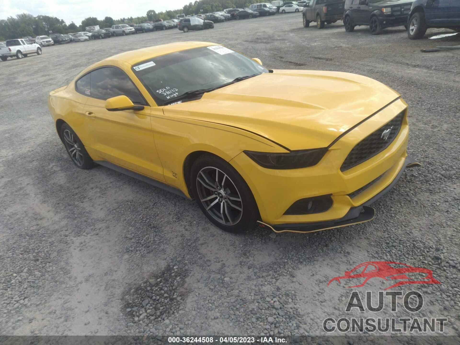 FORD MUSTANG 2015 - 1FA6P8THXF5380231