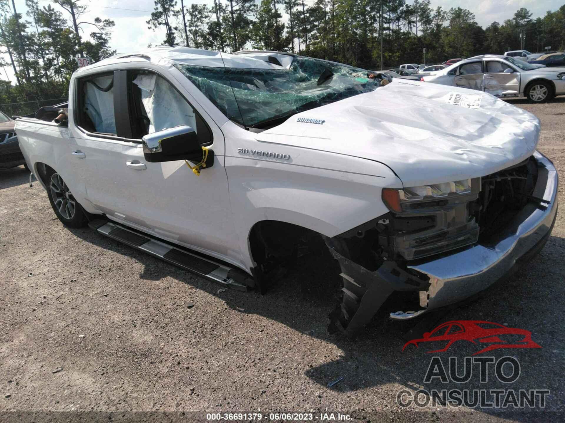 CHEVROLET SILVERADO 1500 2021 - 3GCPWCET4MG254202