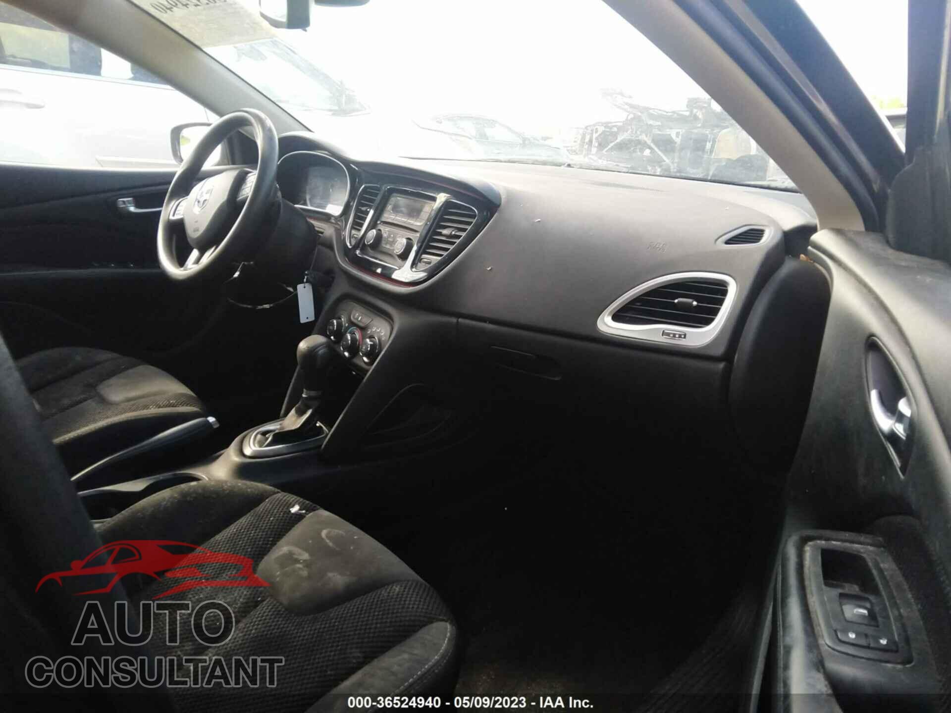 DODGE DART 2015 - 1C3CDFBB2FD406631