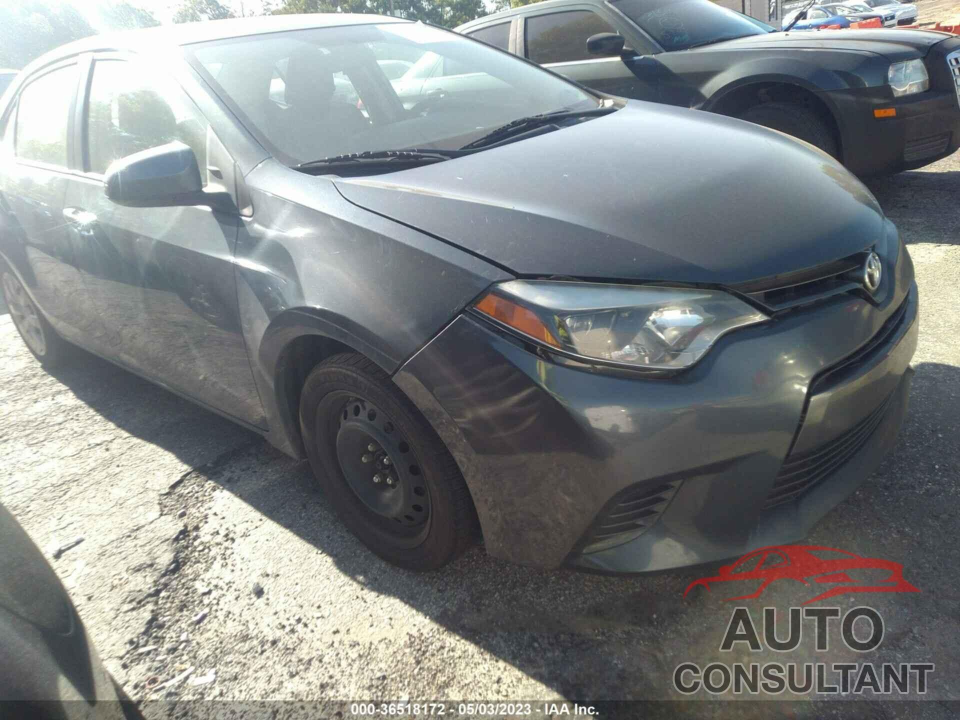 TOYOTA COROLLA 2016 - 2T1BURHE2GC489857
