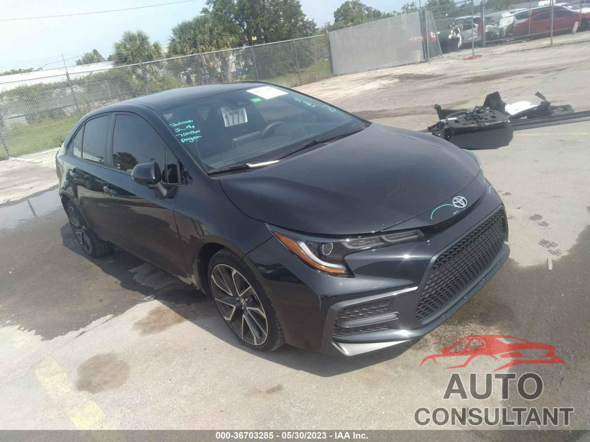 TOYOTA COROLLA 2020 - JTDS4RCE0LJ046368
