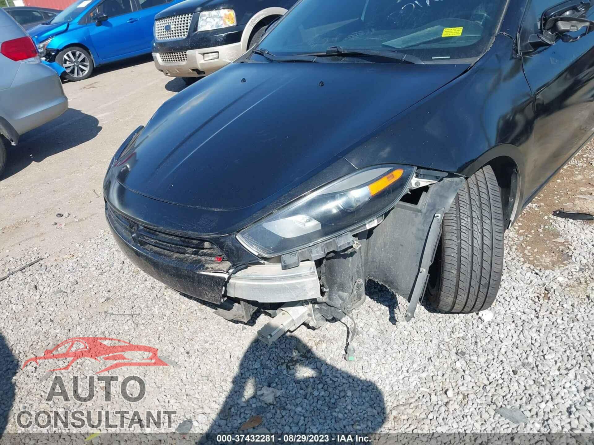 DODGE DART 2015 - 1C3CDFBB3FD266542