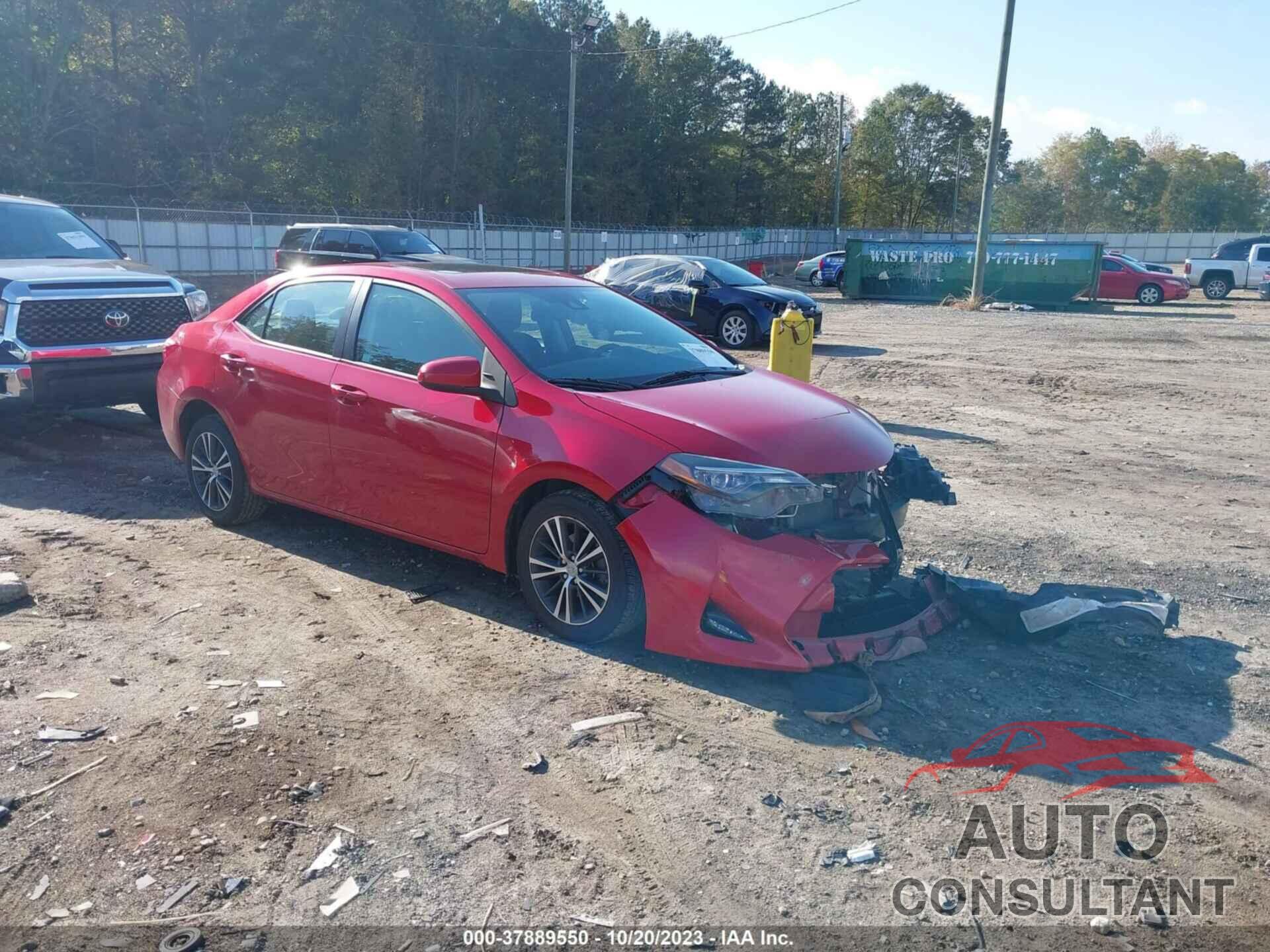 TOYOTA COROLLA 2017 - 2T1BURHE9HC963238