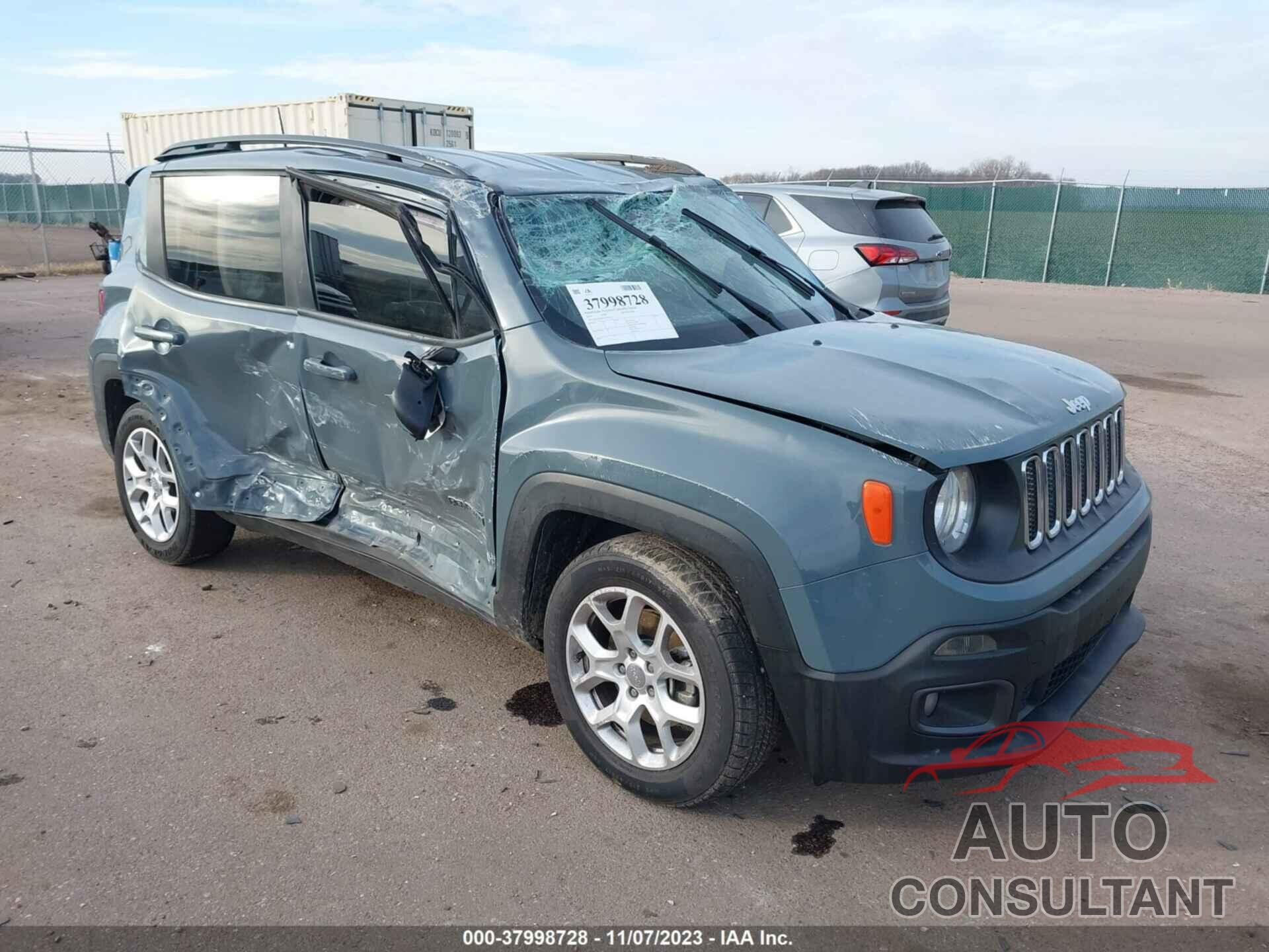 JEEP RENEGADE 2018 - ZACCJABB2JPH15016