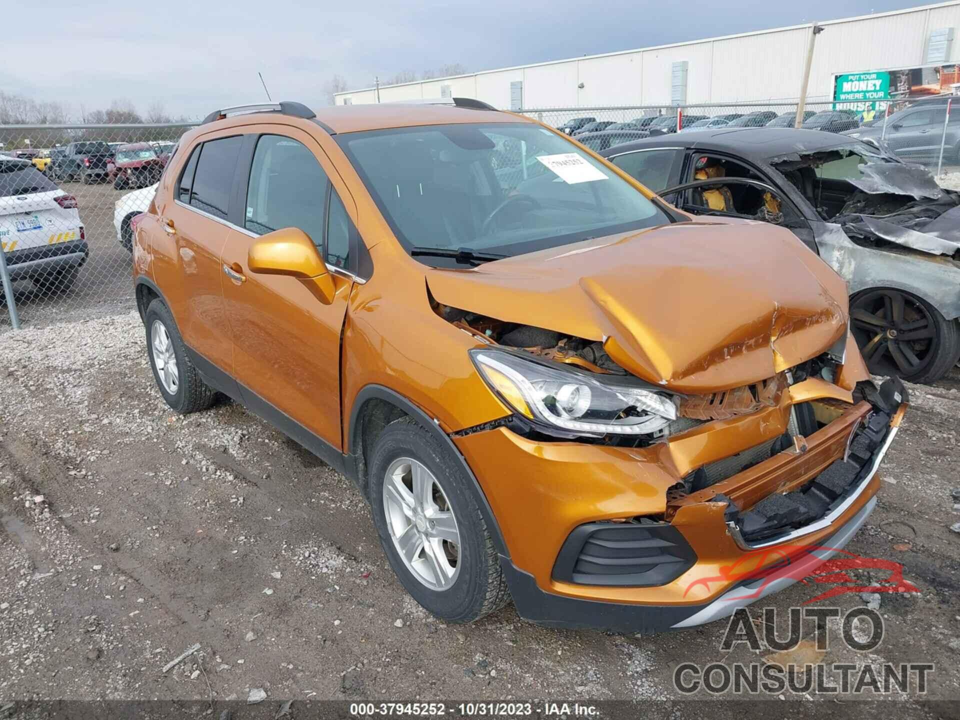 CHEVROLET TRAX 2017 - 3GNCJLSB3HL189260