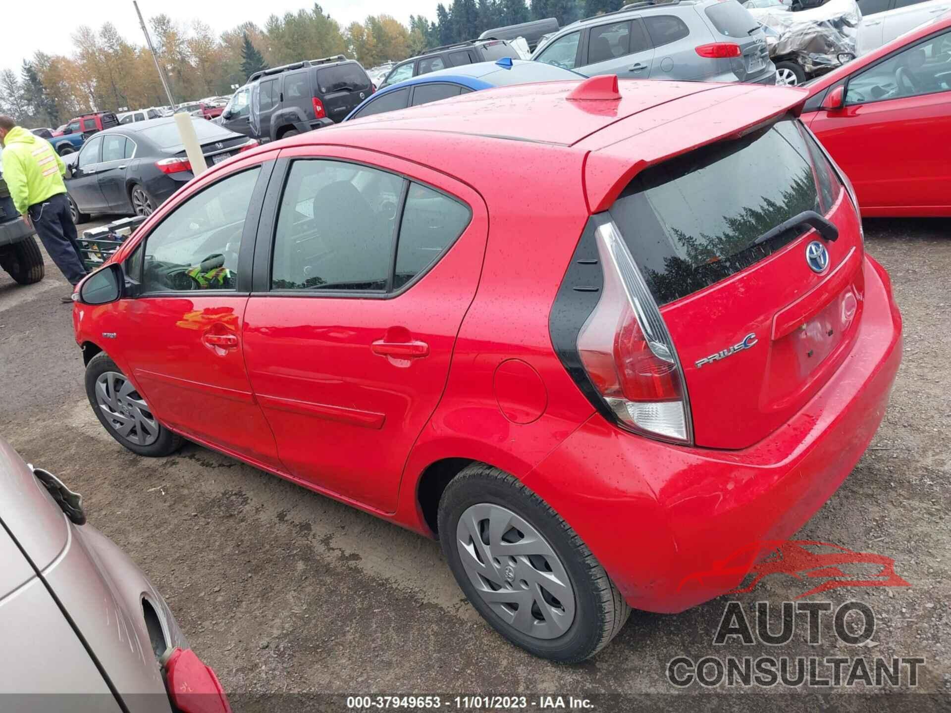 TOYOTA PRIUS C 2016 - JTDKDTB38G1136595