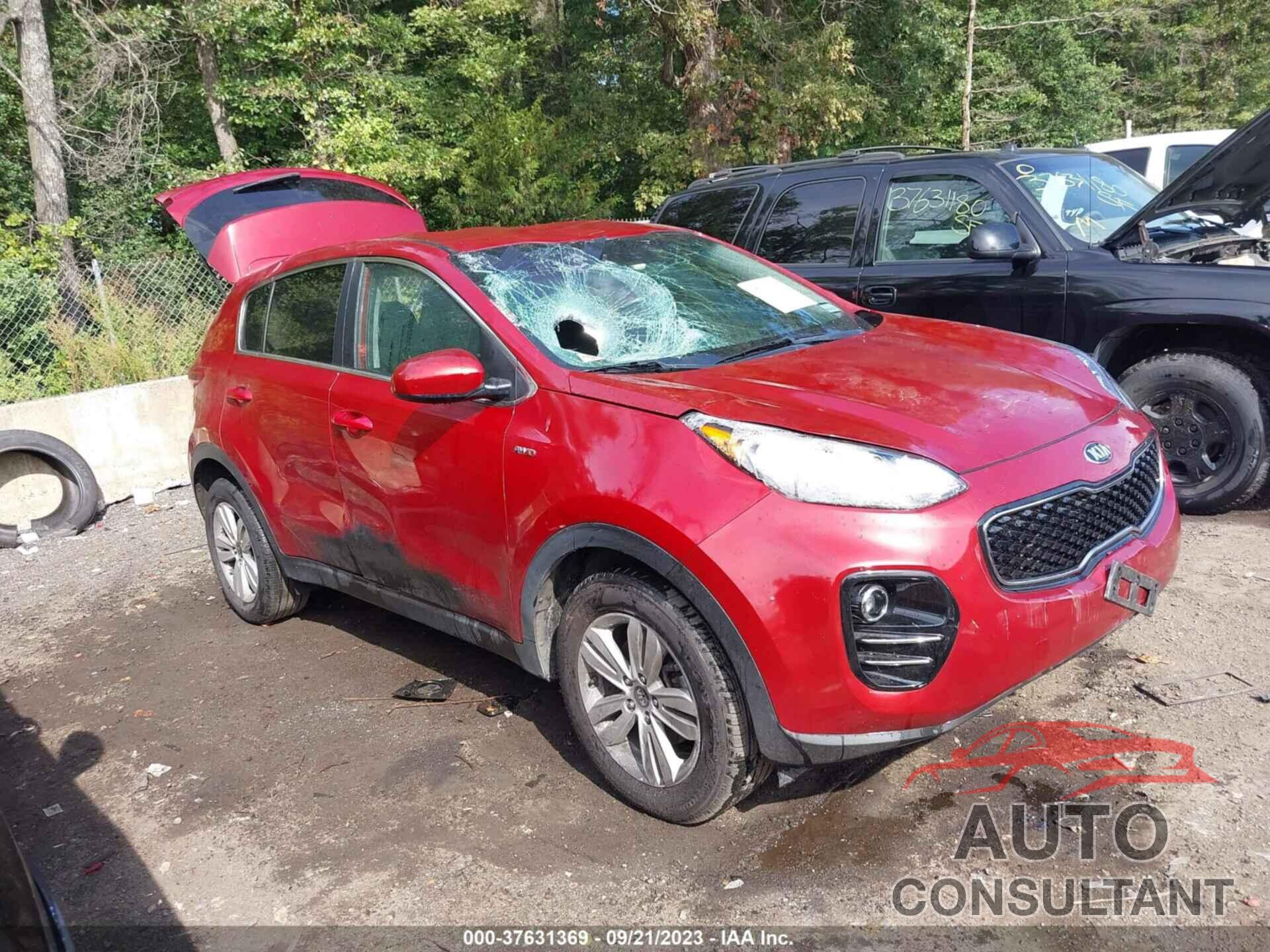 KIA SPORTAGE 2018 - KNDPMCAC3J7470058