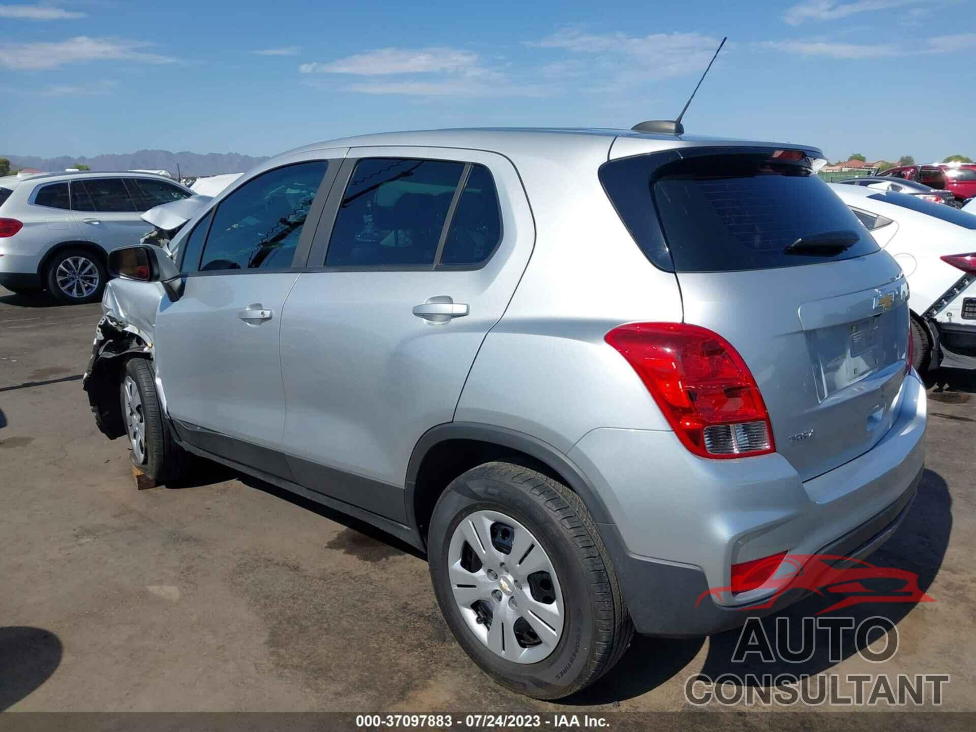 CHEVROLET TRAX 2017 - KL7CJKSB4HB244834