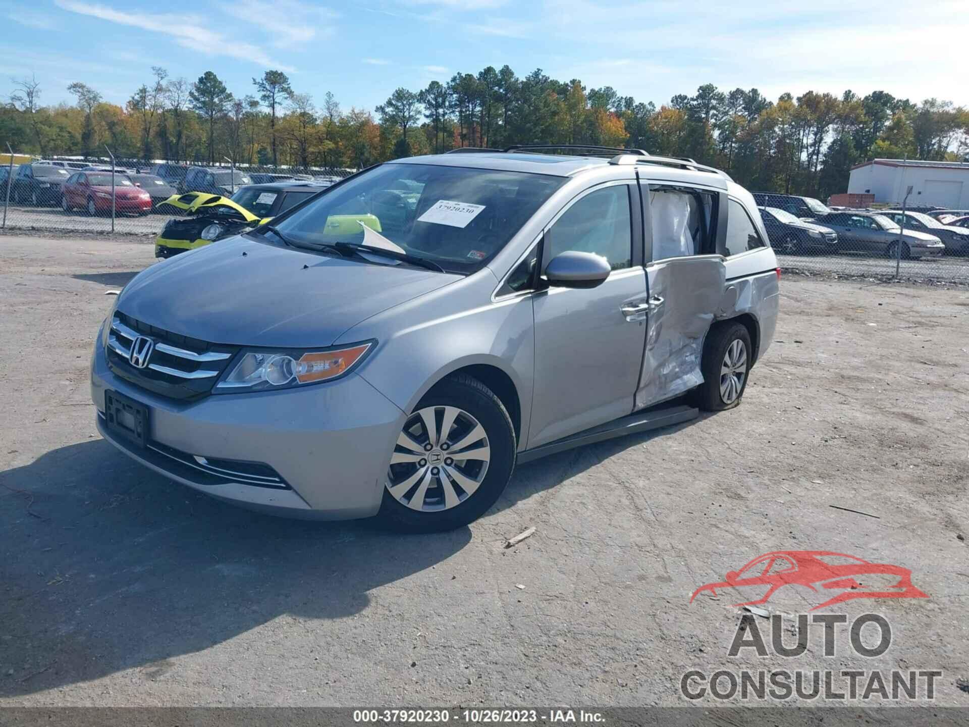 HONDA ODYSSEY 2017 - 5FNRL5H6XHB017664