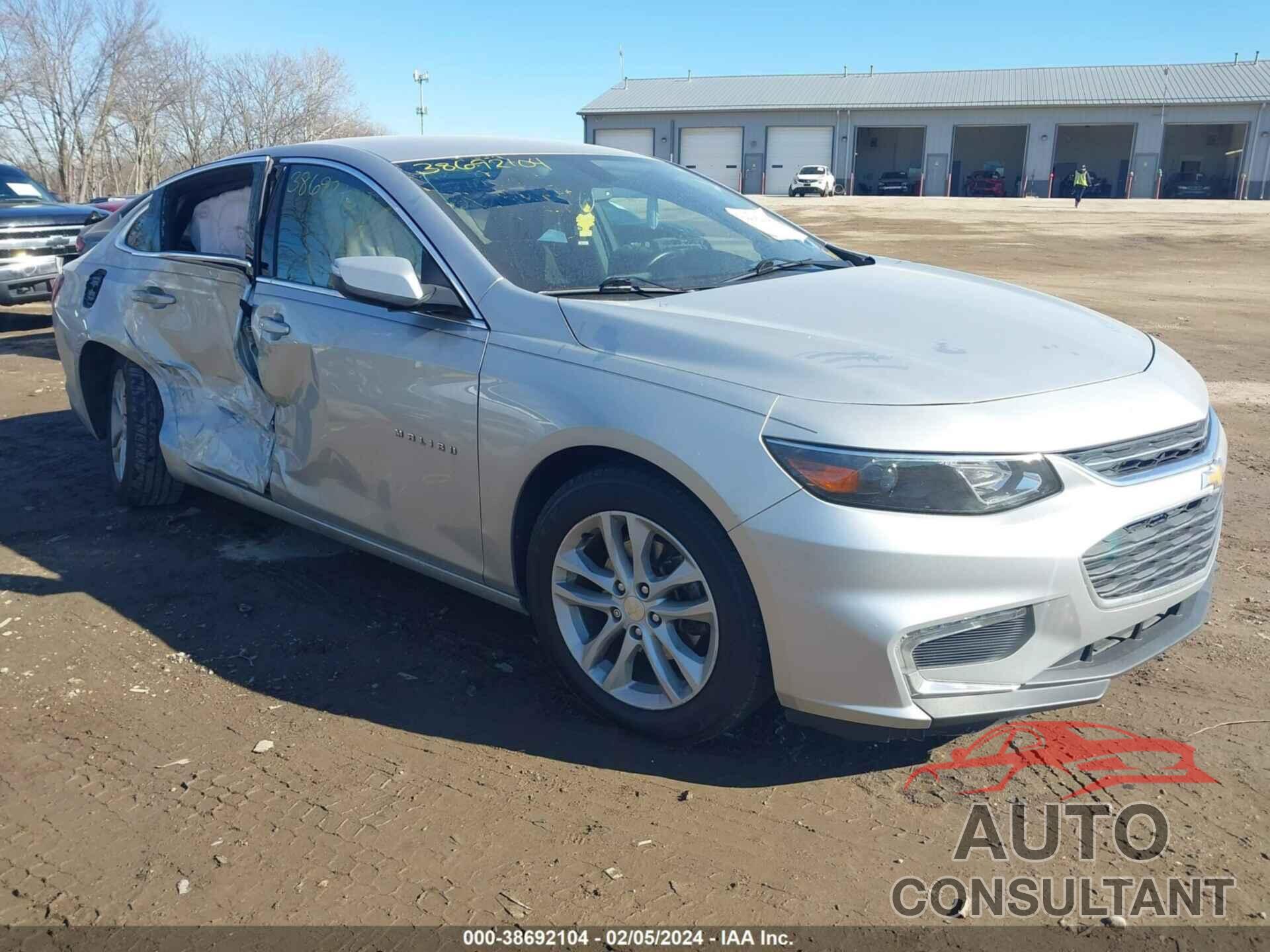 CHEVROLET MALIBU 2016 - 1G1ZE5STXGF239424