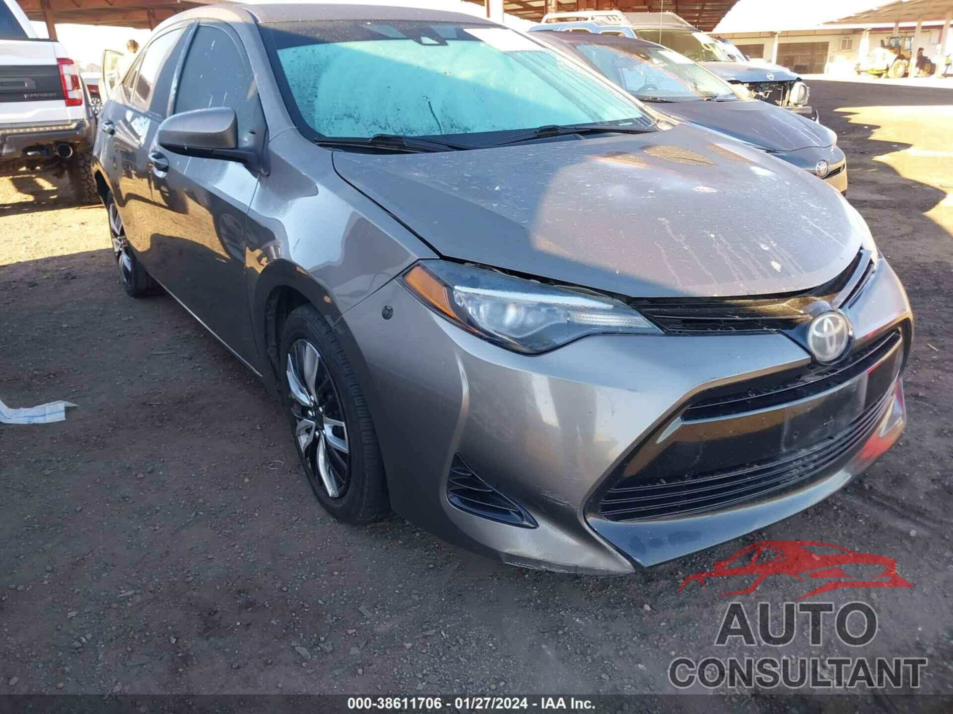 TOYOTA COROLLA 2018 - 2T1BURHE3JC988304