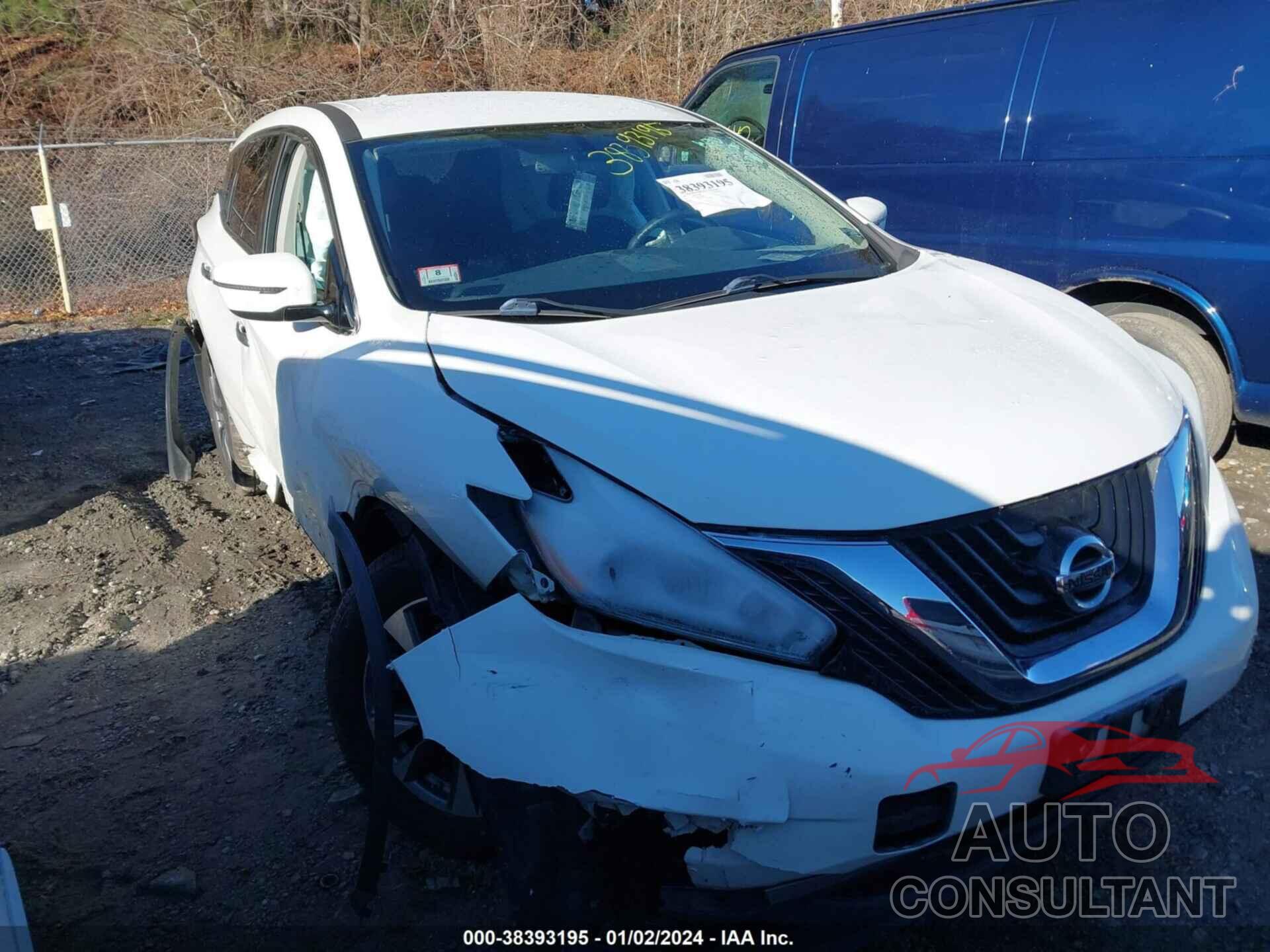 NISSAN MURANO 2017 - 5N1AZ2MH2HN106837