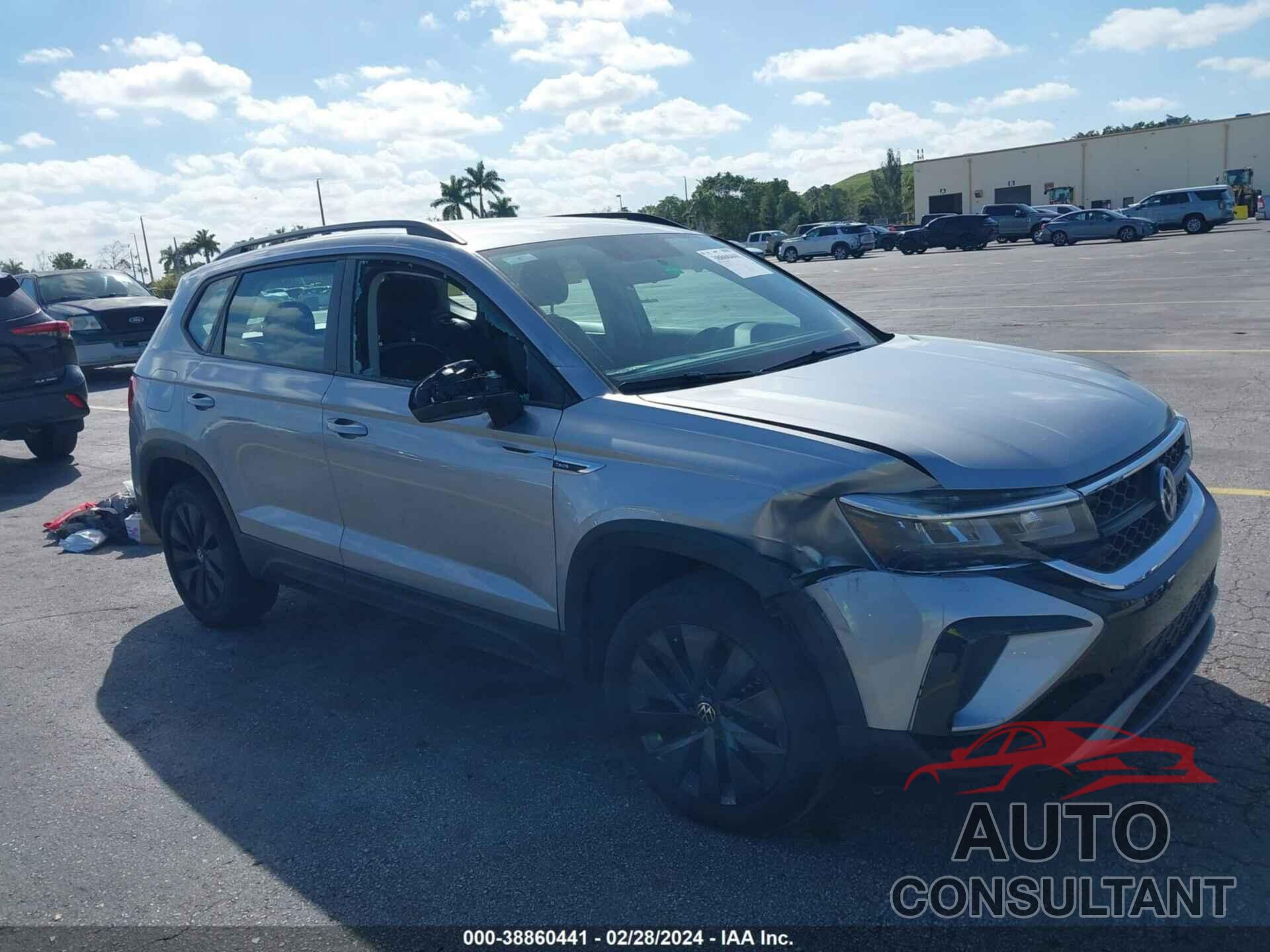 VOLKSWAGEN TAOS 2022 - 3VVCX7B26NM034515