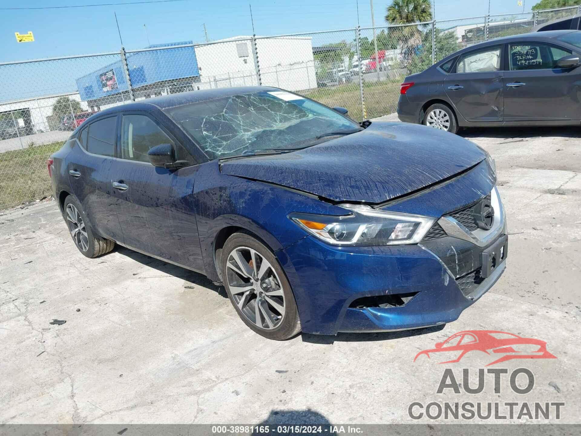 NISSAN MAXIMA 2017 - 1N4AA6AP2HC394682