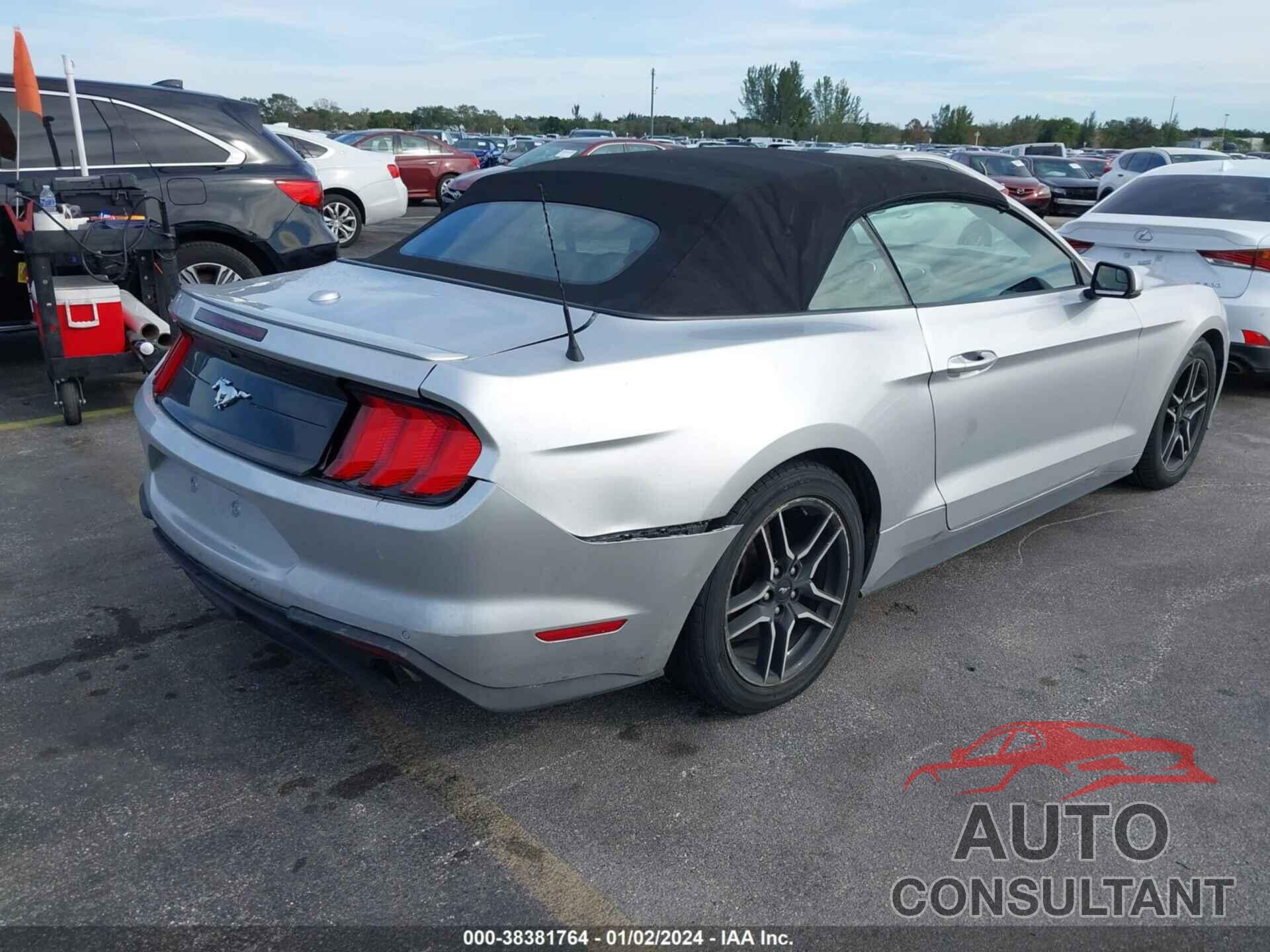 FORD MUSTANG 2019 - 1FATP8UH0K5170734