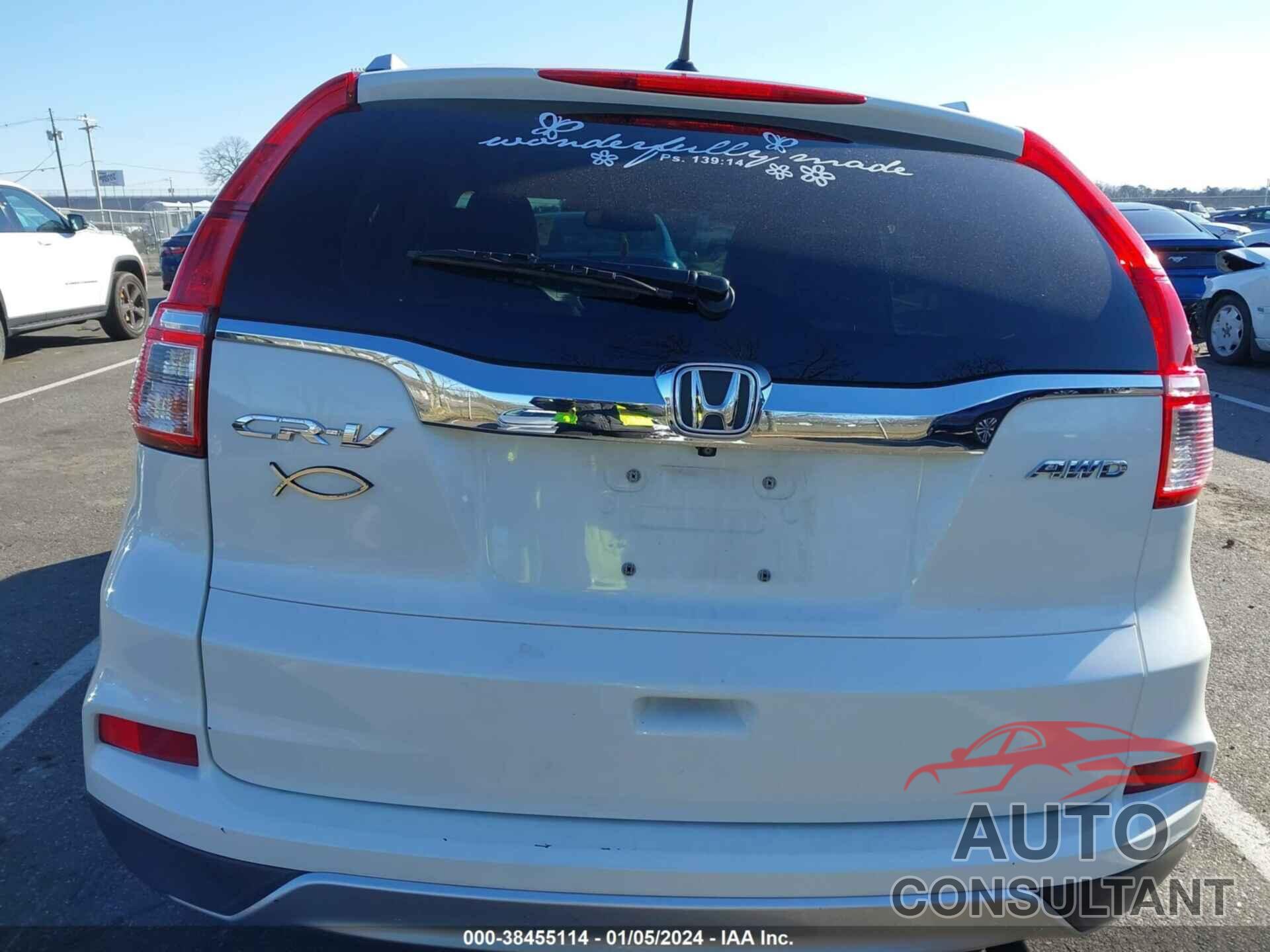 HONDA CR-V 2016 - 5J6RM4H71GL102415