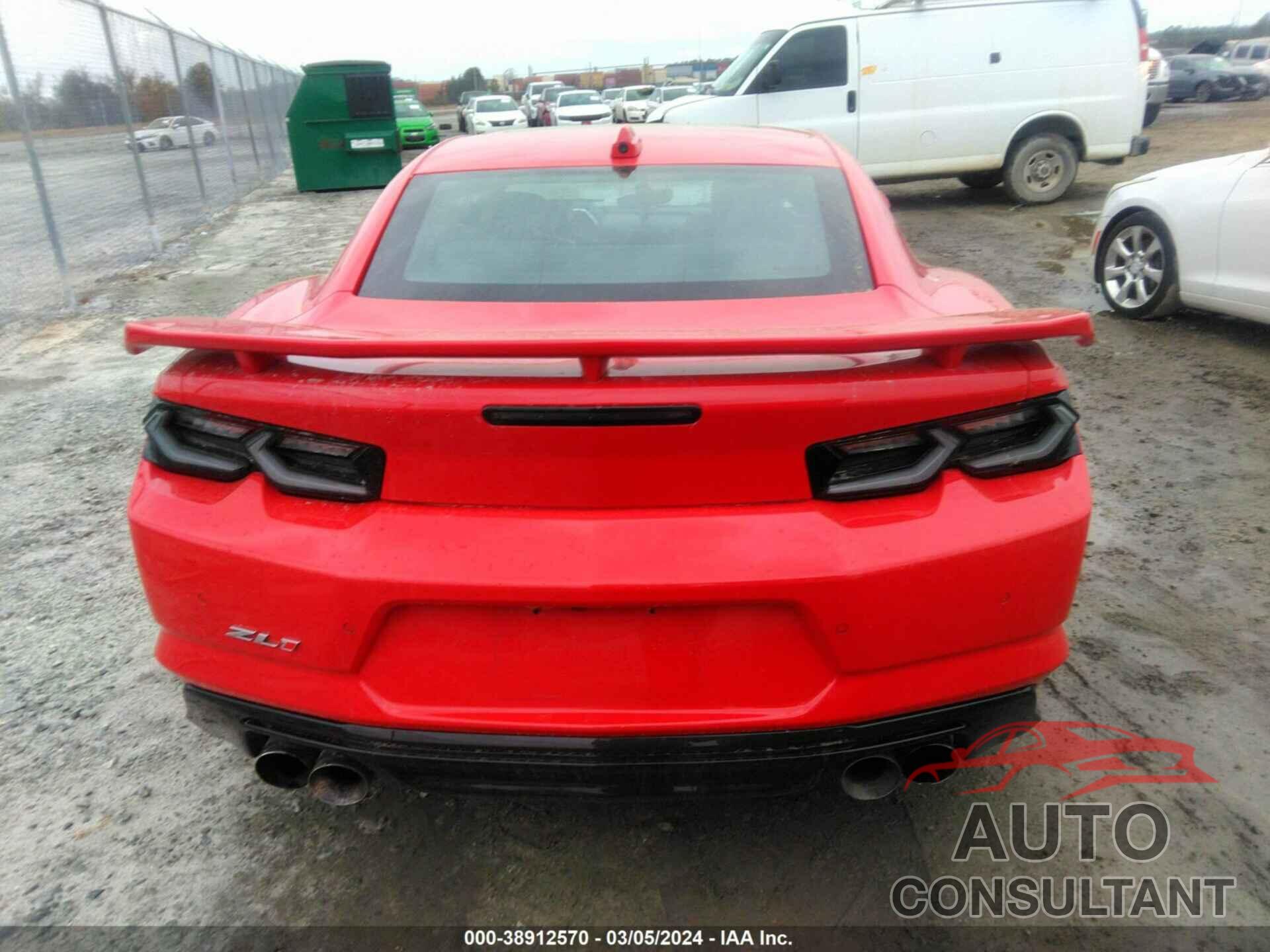 CHEVROLET CAMARO 2021 - 1G1FK1R63M0105261