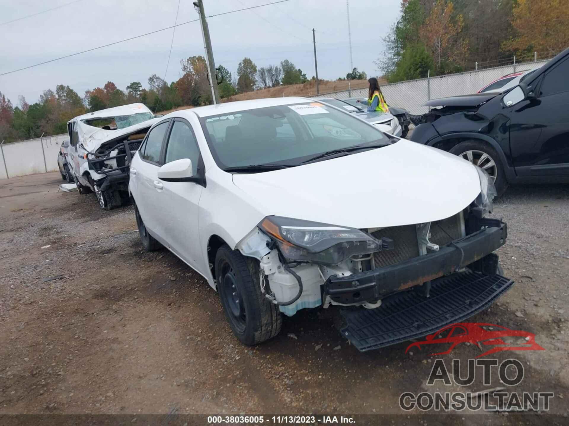 TOYOTA COROLLA 2019 - 2T1BURHE8KC173095