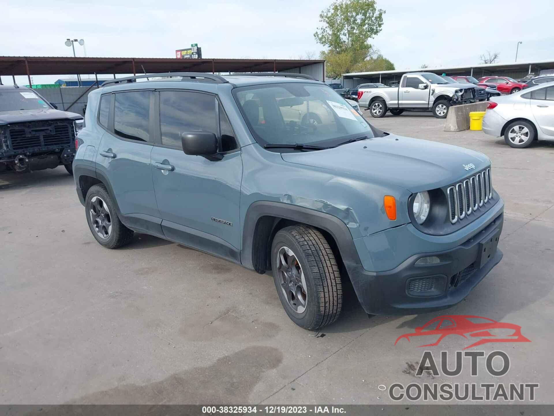 JEEP RENEGADE 2017 - ZACCJAABXHPF90987