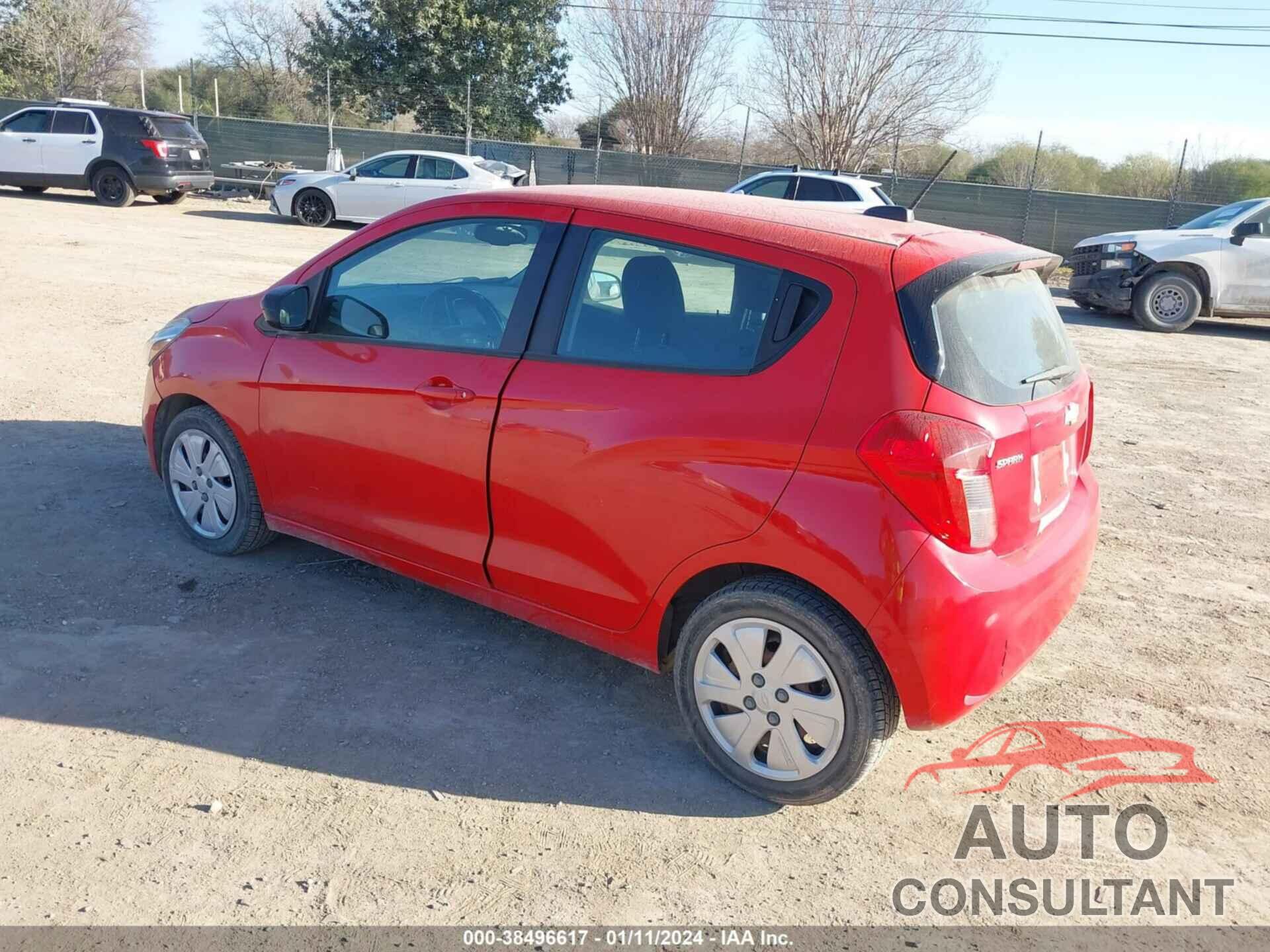 CHEVROLET SPARK 2017 - KL8CB6SA3HC760409