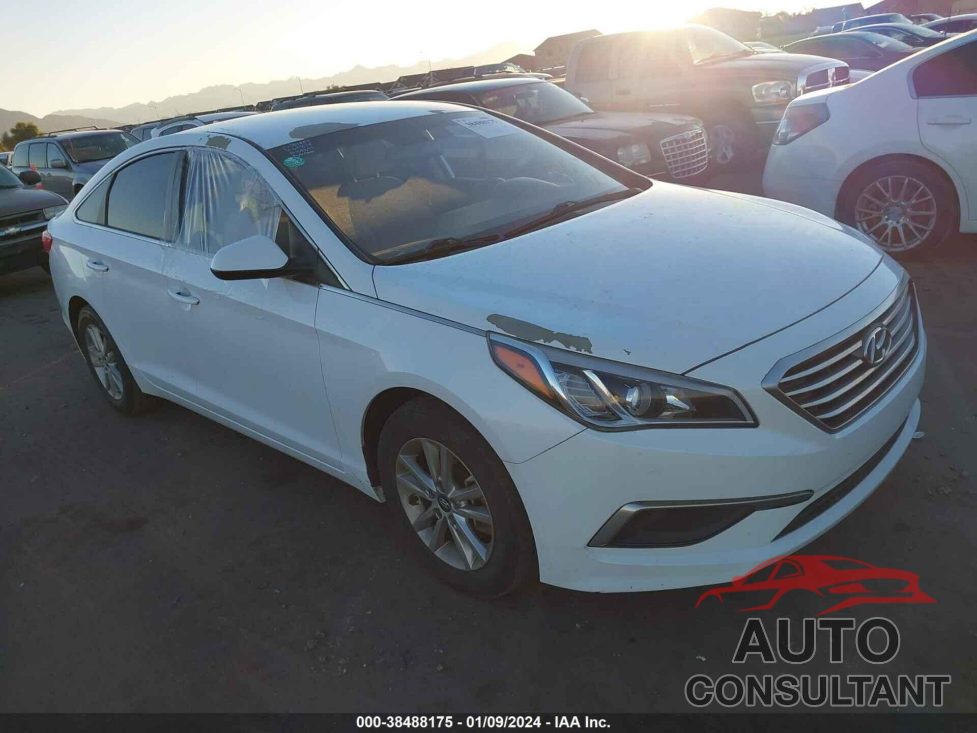 HYUNDAI SONATA 2017 - 5NPE24AF1HH497679