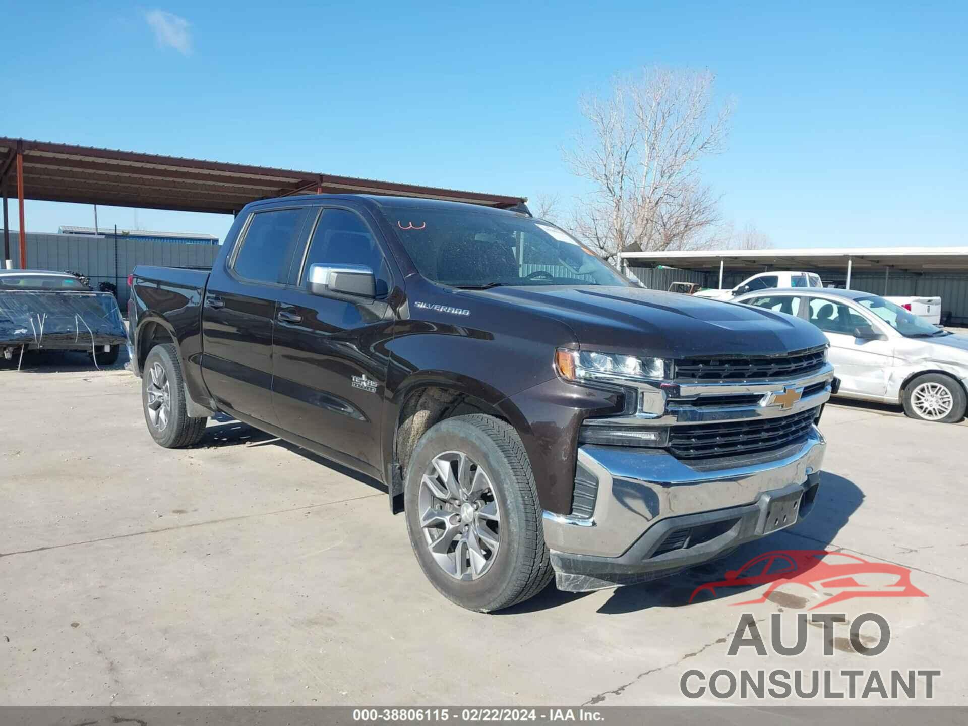 CHEVROLET SILVERADO 2019 - 1GCPWCED7KZ137607