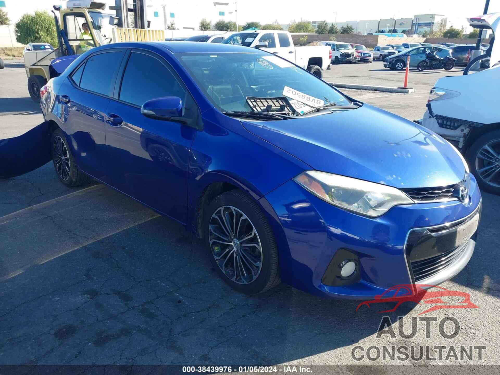 TOYOTA COROLLA 2016 - 5YFBURHE1GP445669