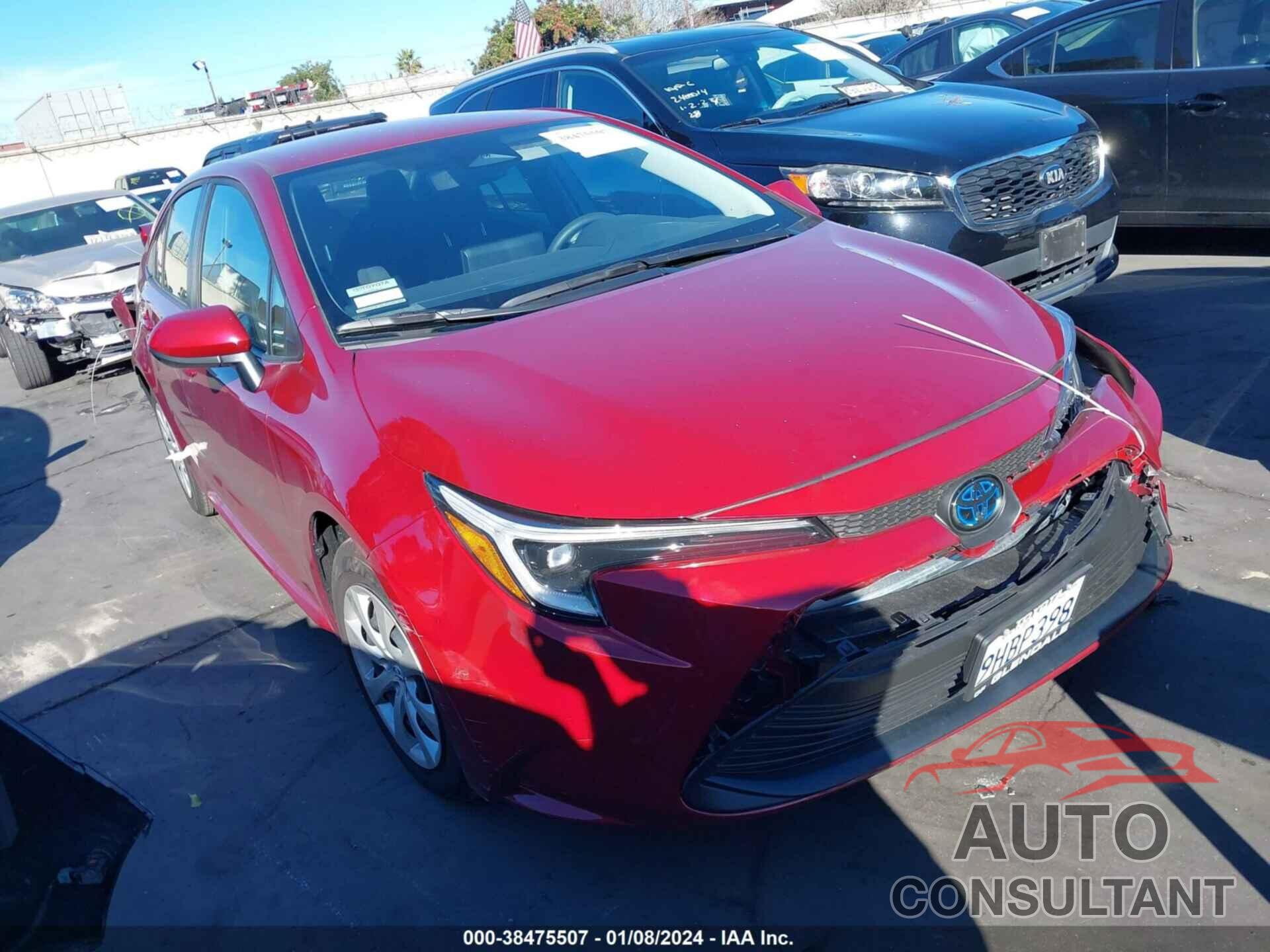 TOYOTA COROLLA 2023 - JTDBCMFE9PJ012209