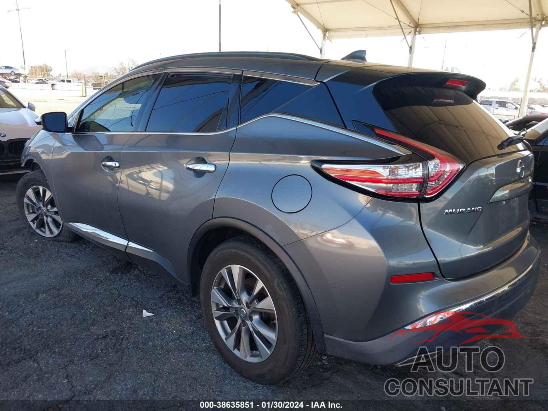 NISSAN MURANO 2018 - 5N1AZ2MG0JN121625