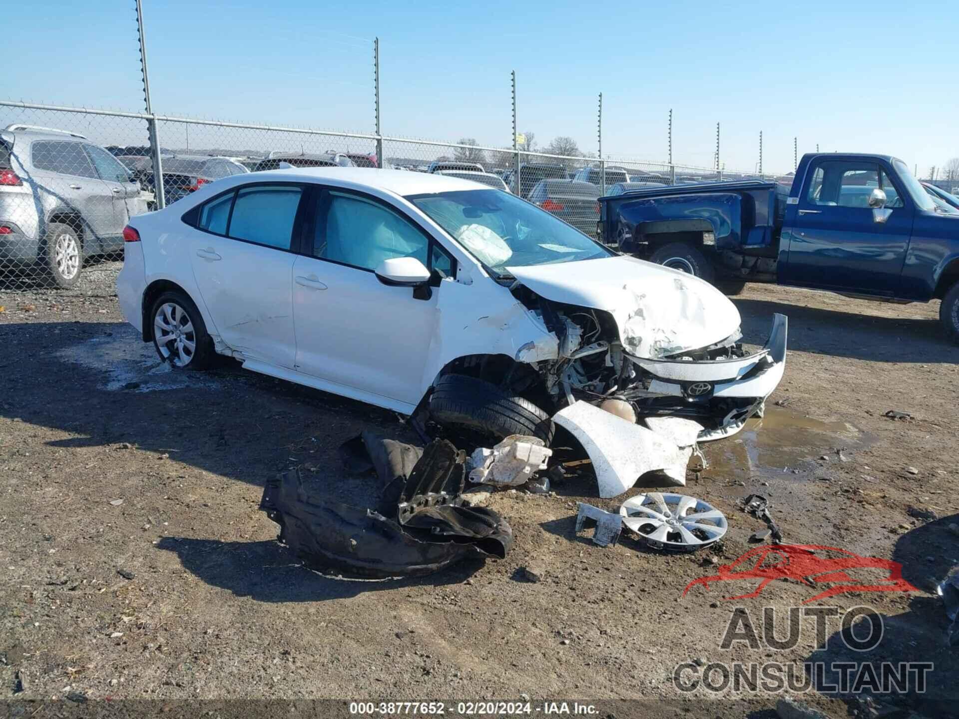 TOYOTA COROLLA 2020 - 5YFEPRAE6LP135459
