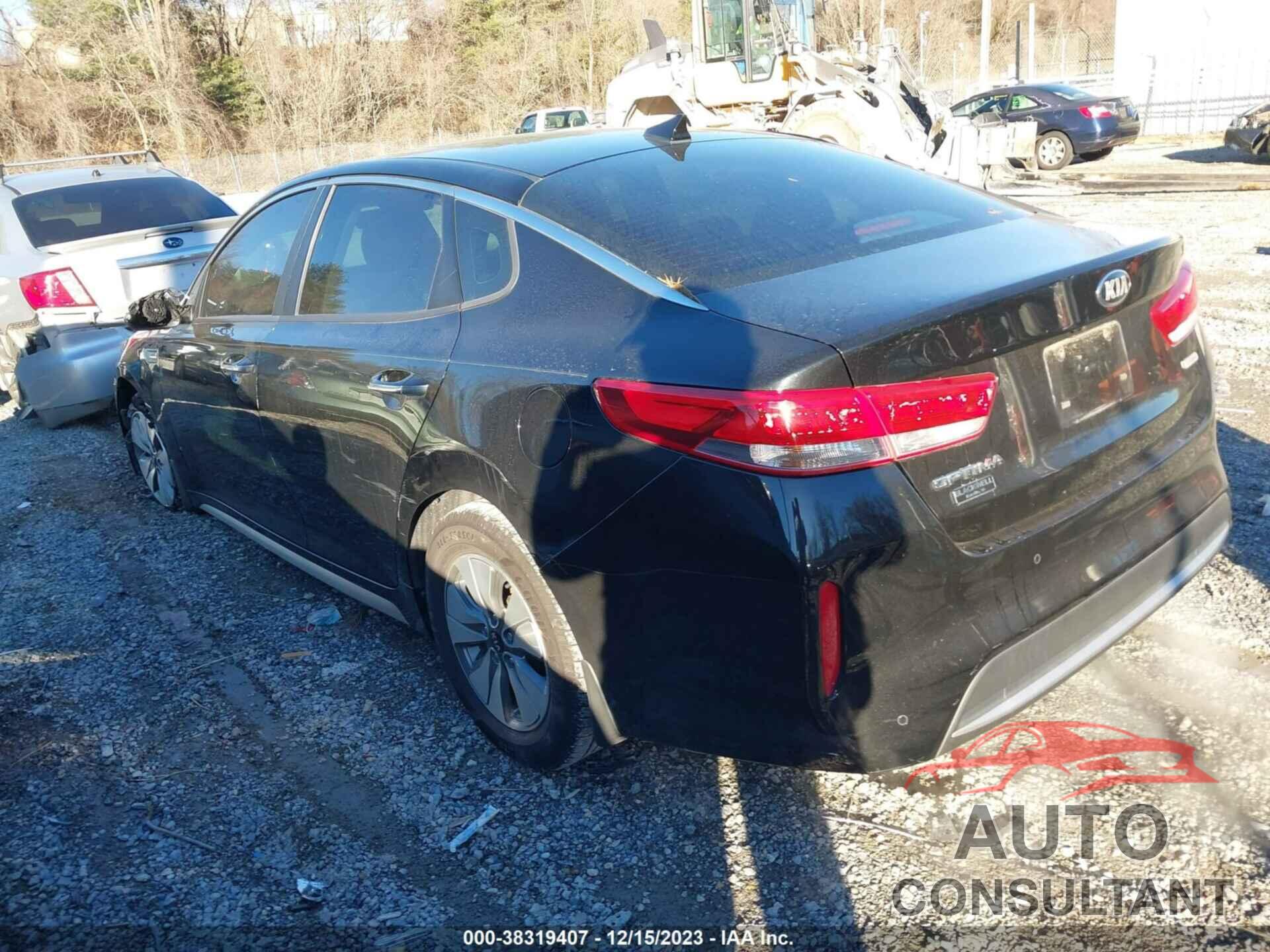 KIA OPTIMA HYBRID 2017 - KNAGT4LE5H5012483