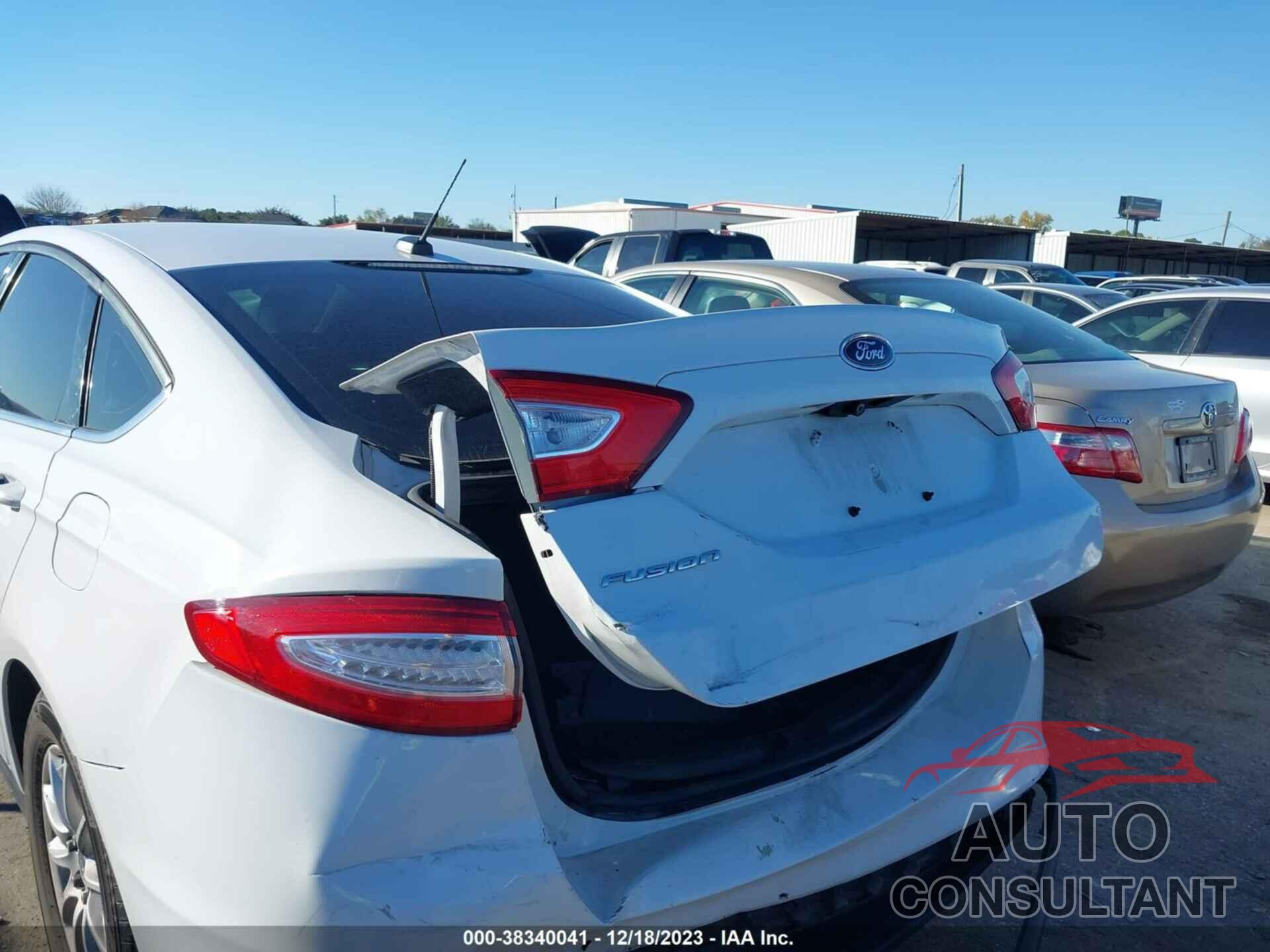 FORD FUSION 2016 - 3FA6P0G71GR354148